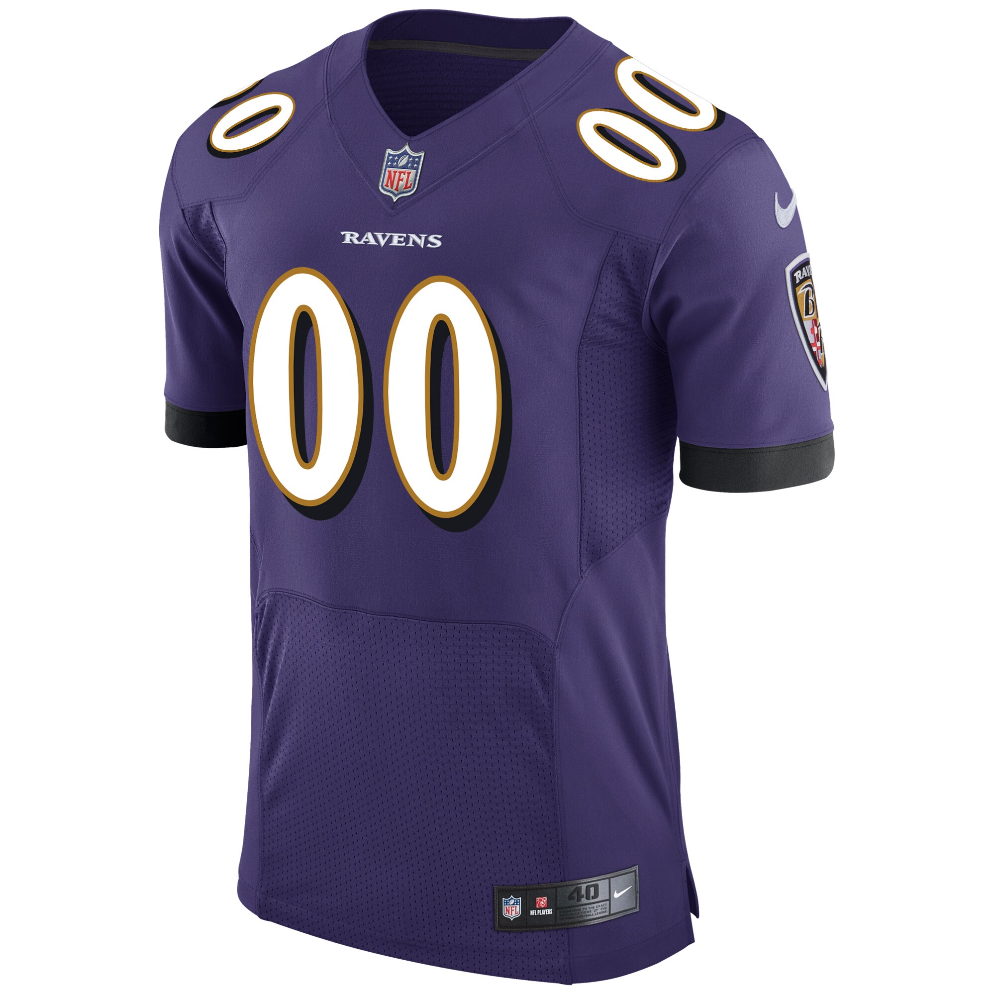 Baltimore Ravens Speed Machine Custom Elite Jersey - Purple cheap jerseys for sale - CheapJerseys.Shop