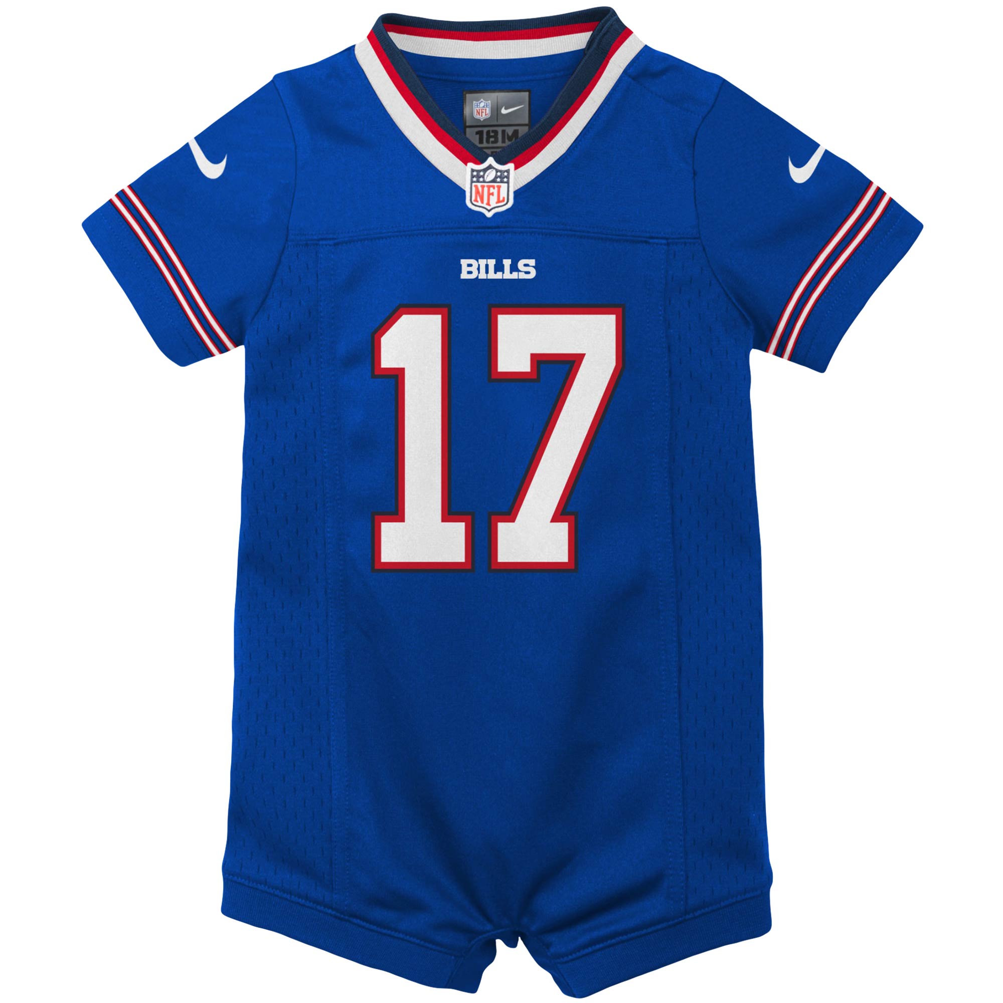 Josh Allen Buffalo Bills Newborn & Infant Romper Jersey - Royal cheap jerseys for sale - CheapJerseys.Shop