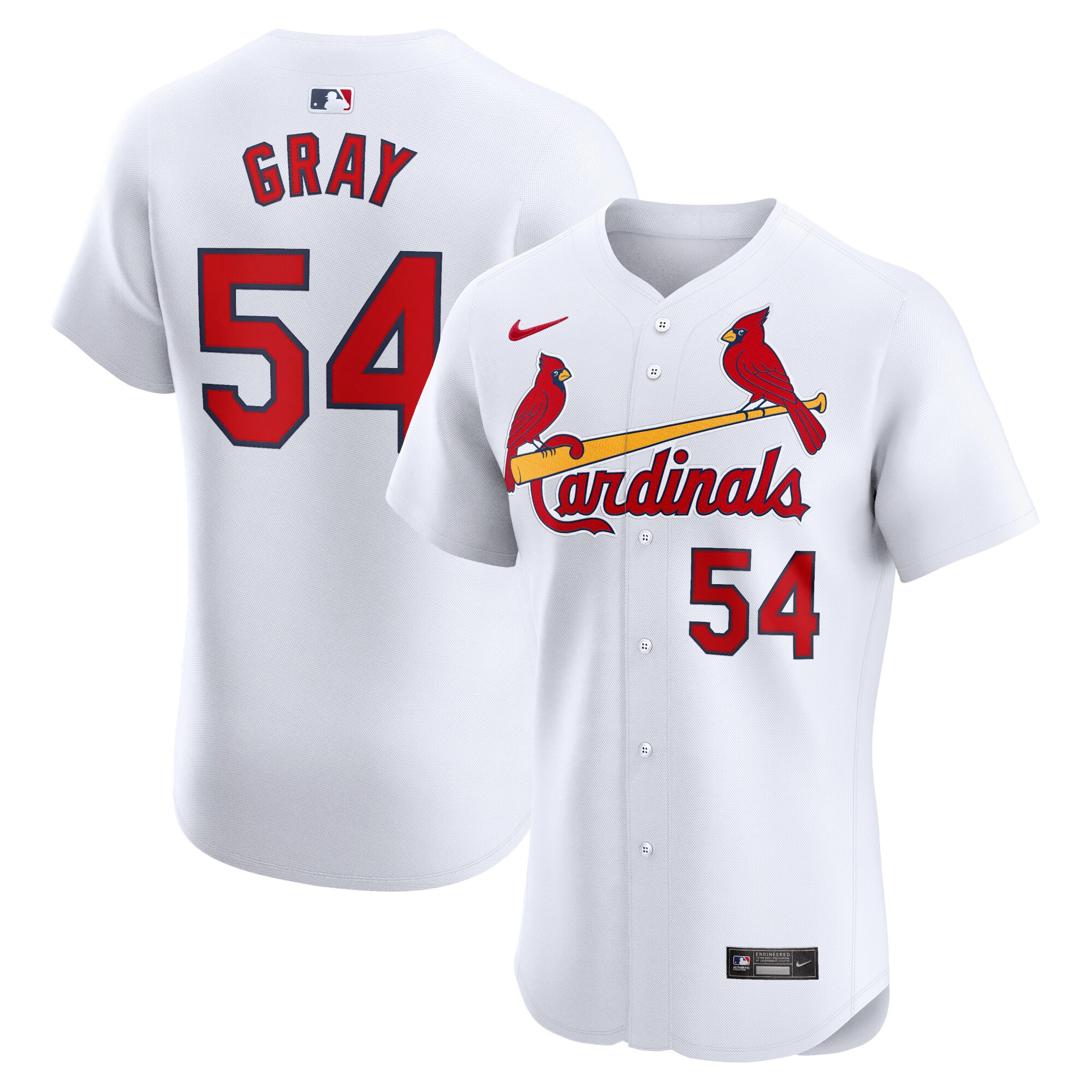 Sonny Gray St. Louis Cardinals Home Elite Player Jersey - White cheap jerseys for sale - CheapJerseys.Shop