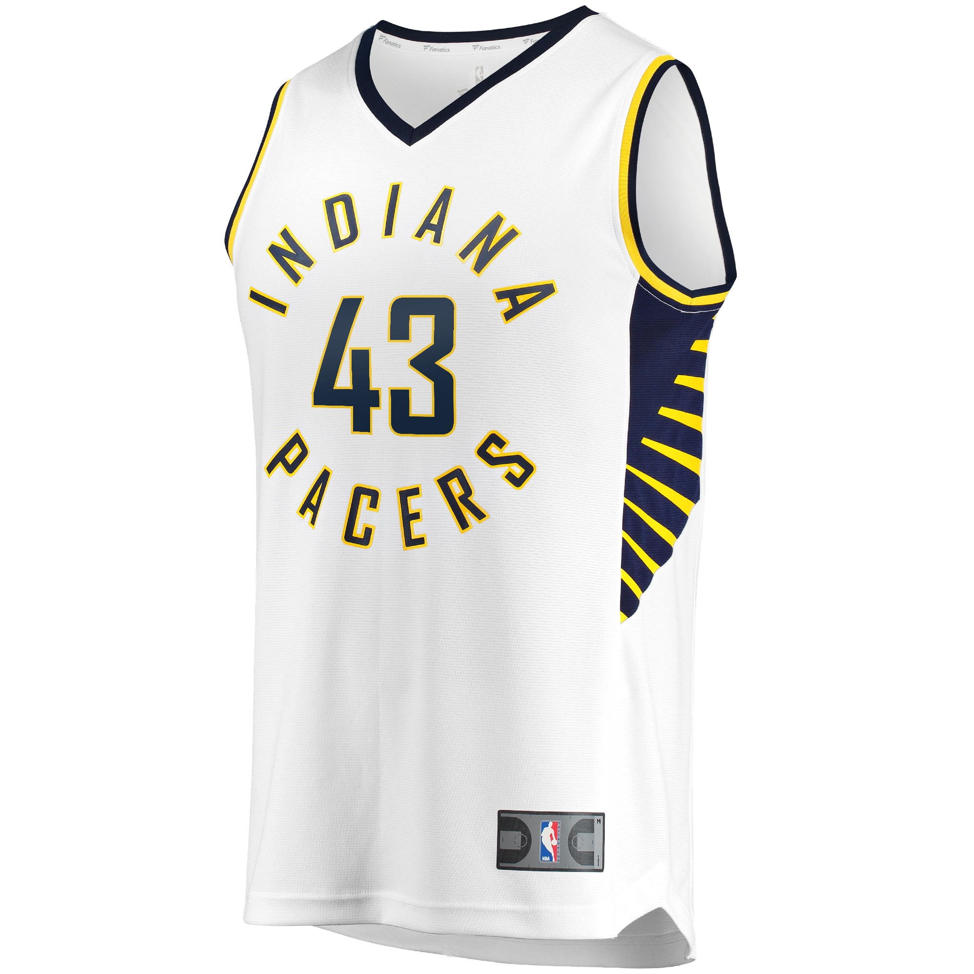 Pascal Siakam Indiana Pacers Fanatics Youth Fast Break Player Jersey - Association Edition - White cheap jerseys for sale - CheapJerseys.Shop