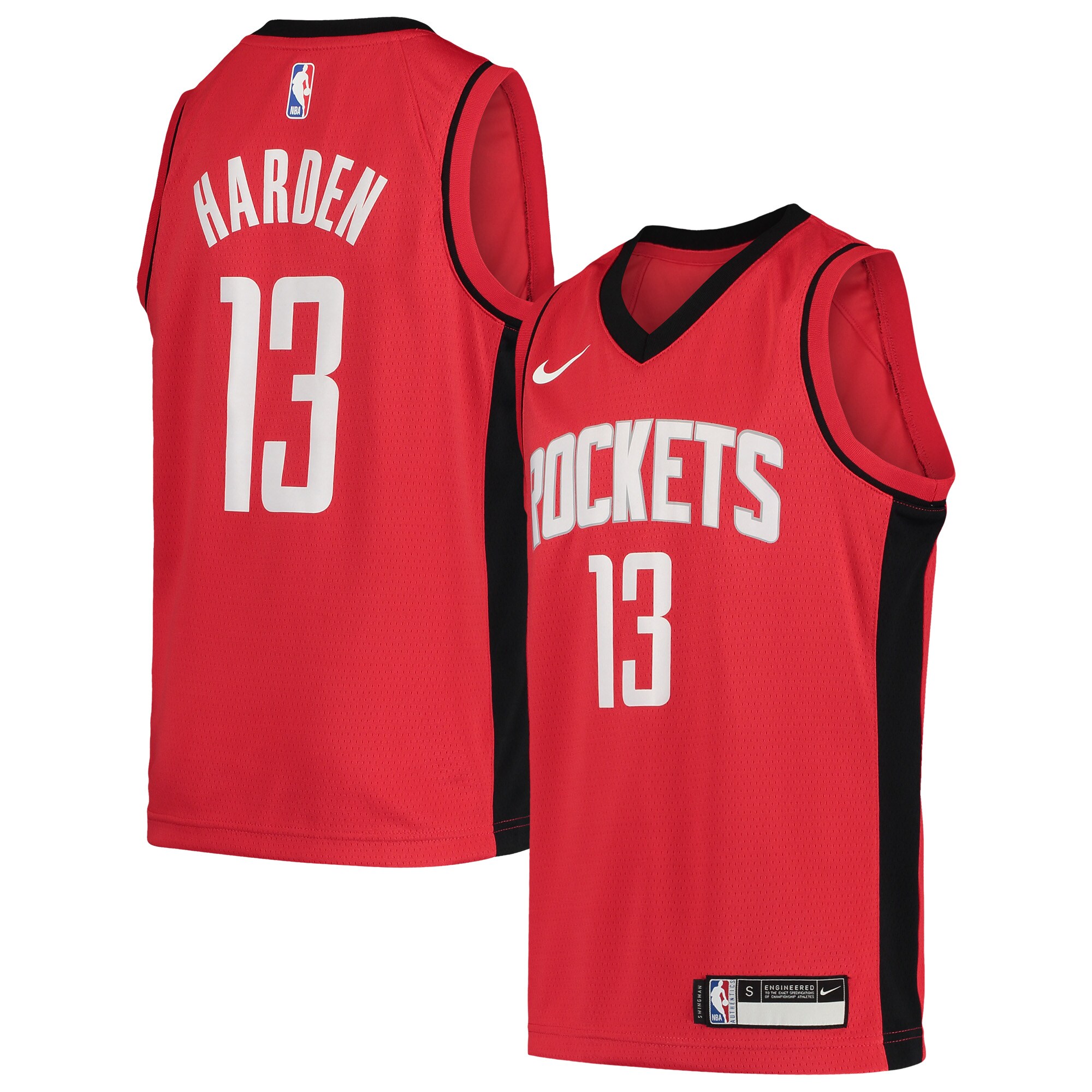 James Harden Houston Rockets Youth Team Swingman Jersey - Icon Edition - Red cheap jerseys for sale - CheapJerseys.Shop