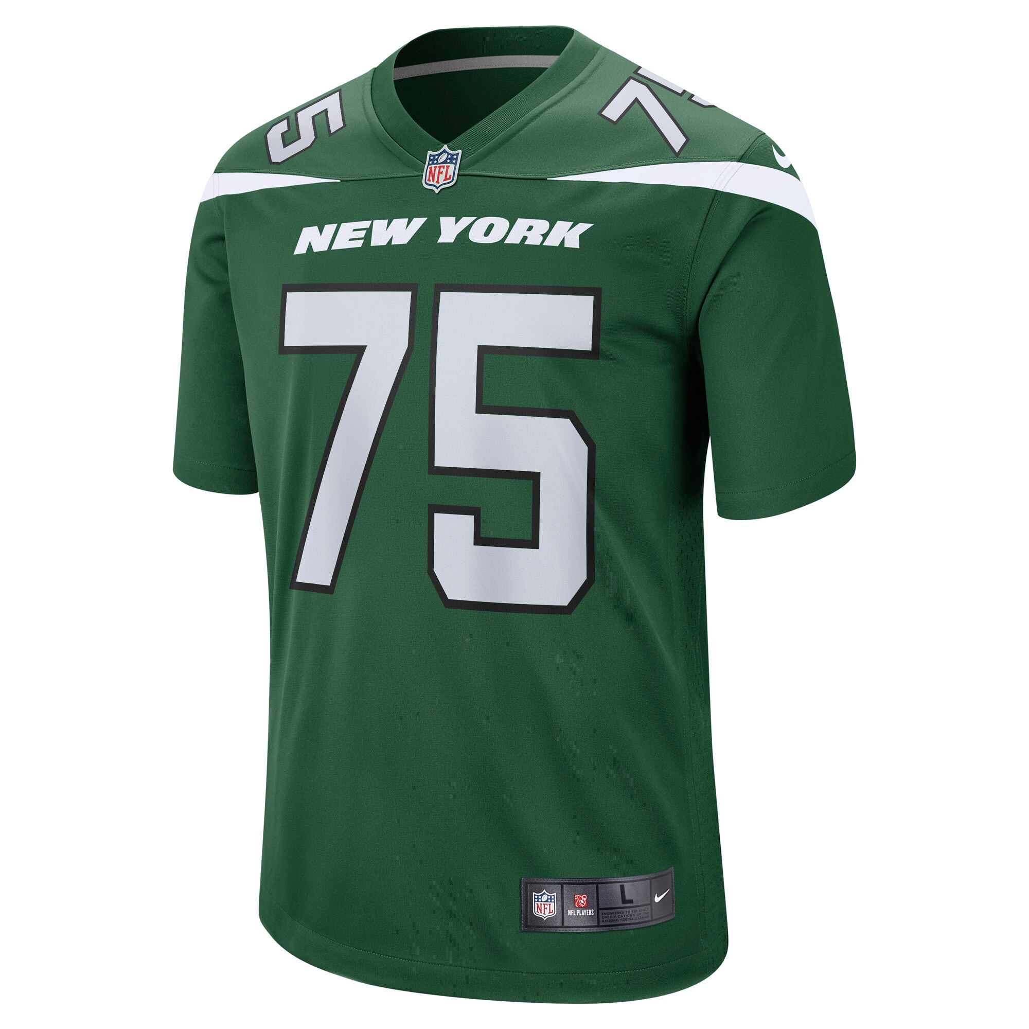 Alijah Vera-Tucker New York Jets Game Player Jersey - Gotham Green cheap jerseys for sale - CheapJerseys.Shop