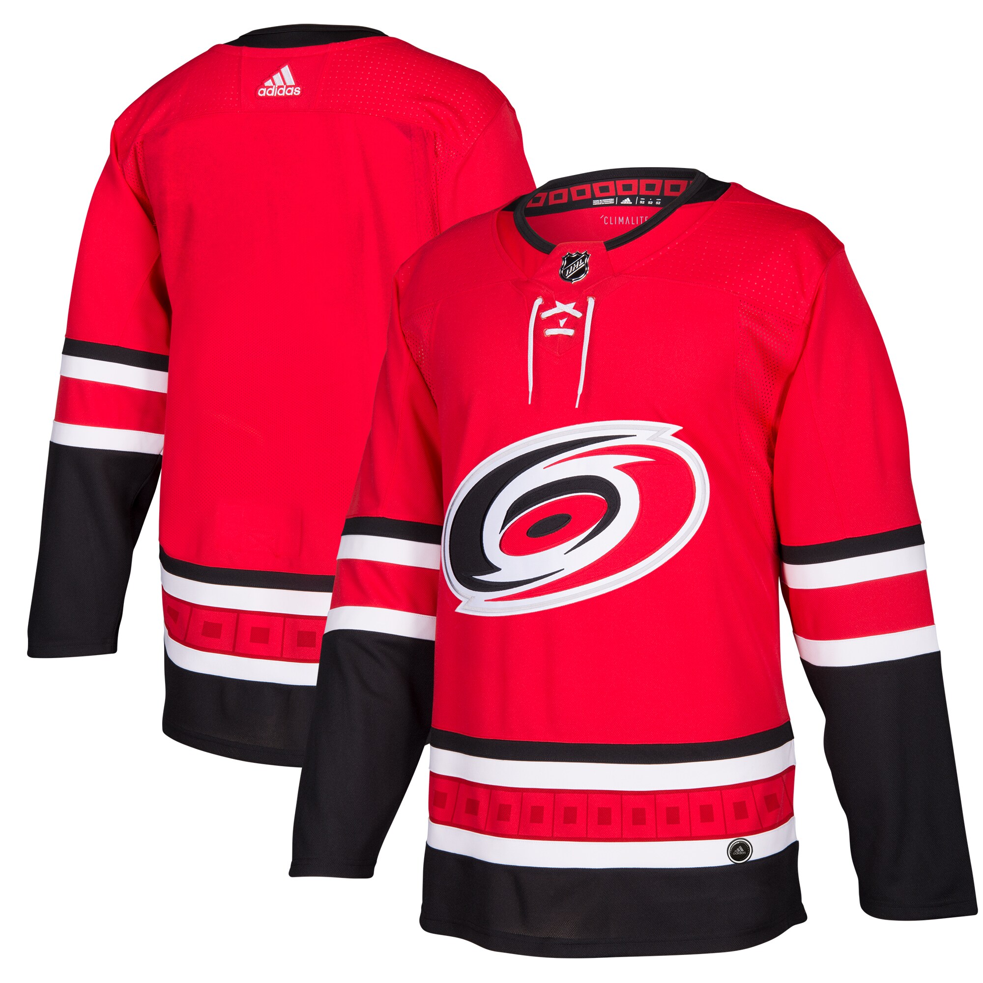 Carolina Hurricanes Home Authentic Blank Jersey - Red cheap jerseys for sale - CheapJerseys.Shop