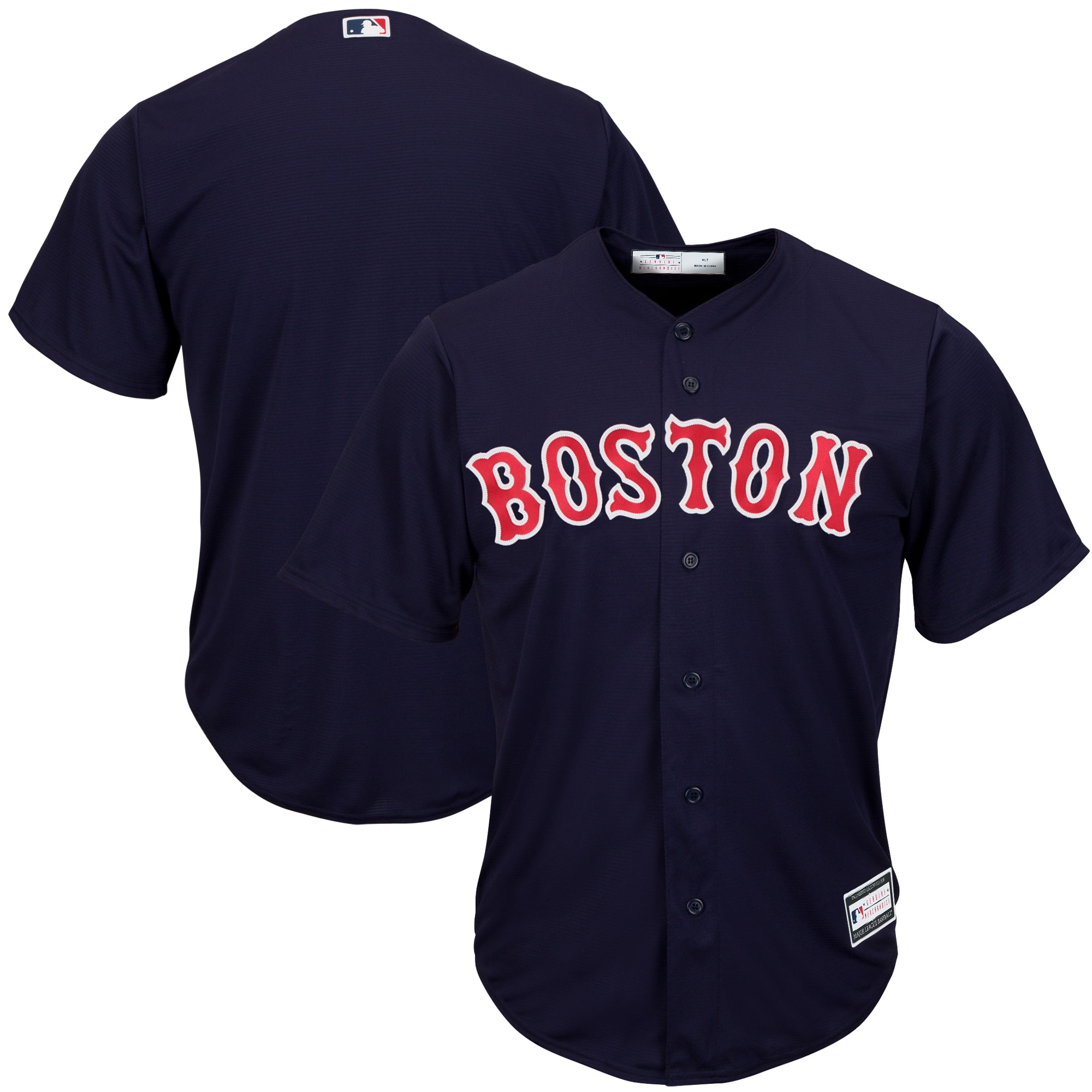 Boston Red Sox Big & Tall Replica Team Jersey - Navy cheap jerseys for sale - CheapJerseys.Shop