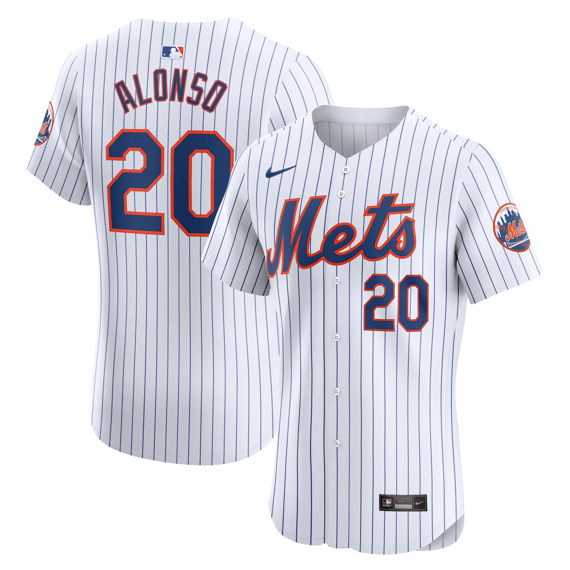 Pete Alonso New York Mets Home Elite Jersey - White cheap jerseys for sale - CheapJerseys.Shop