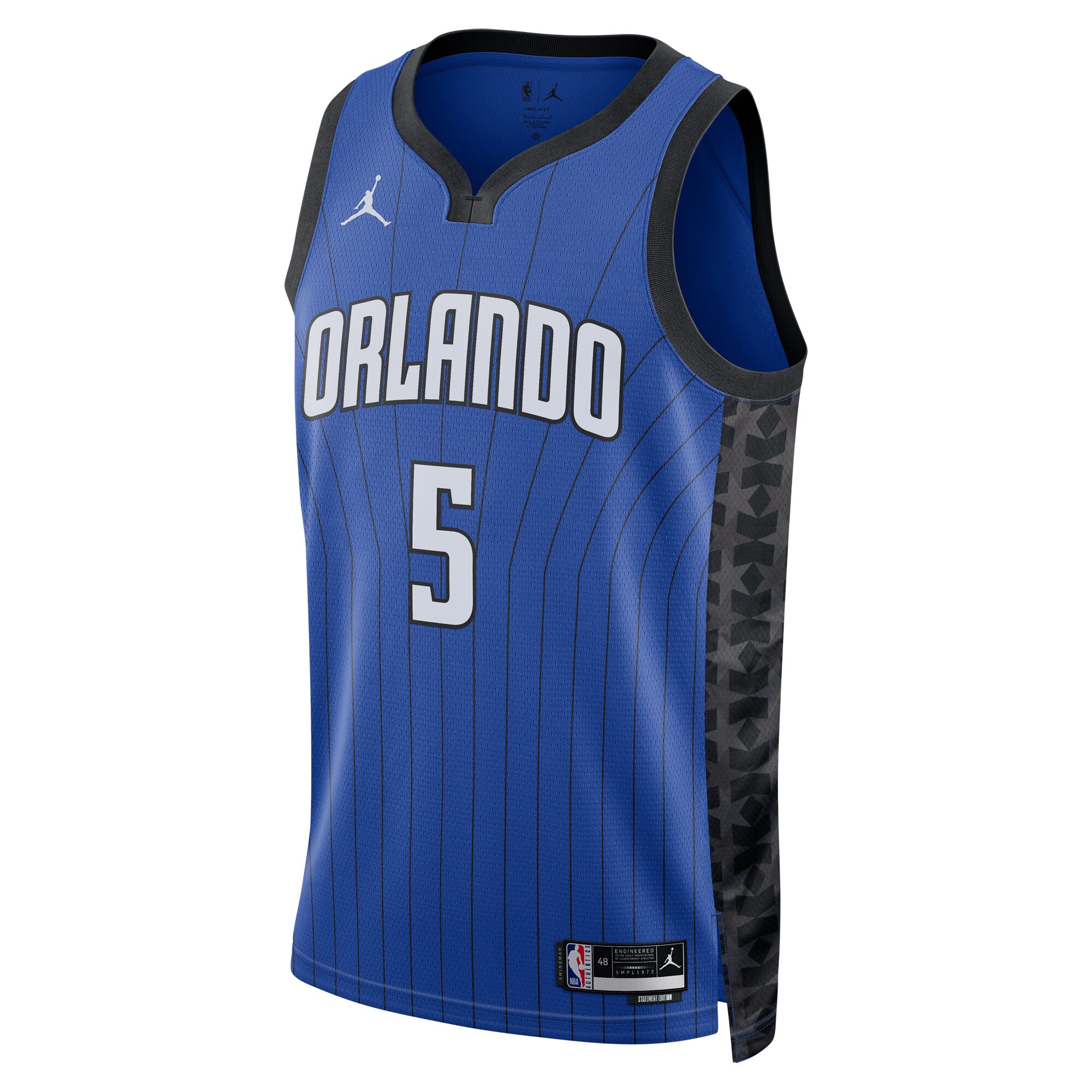 Paolo Banchero Orlando Magic Jordan Brand Unisex Swingman Jersey - Statement Edition - Blue cheap jerseys for sale - CheapJerseys.Shop