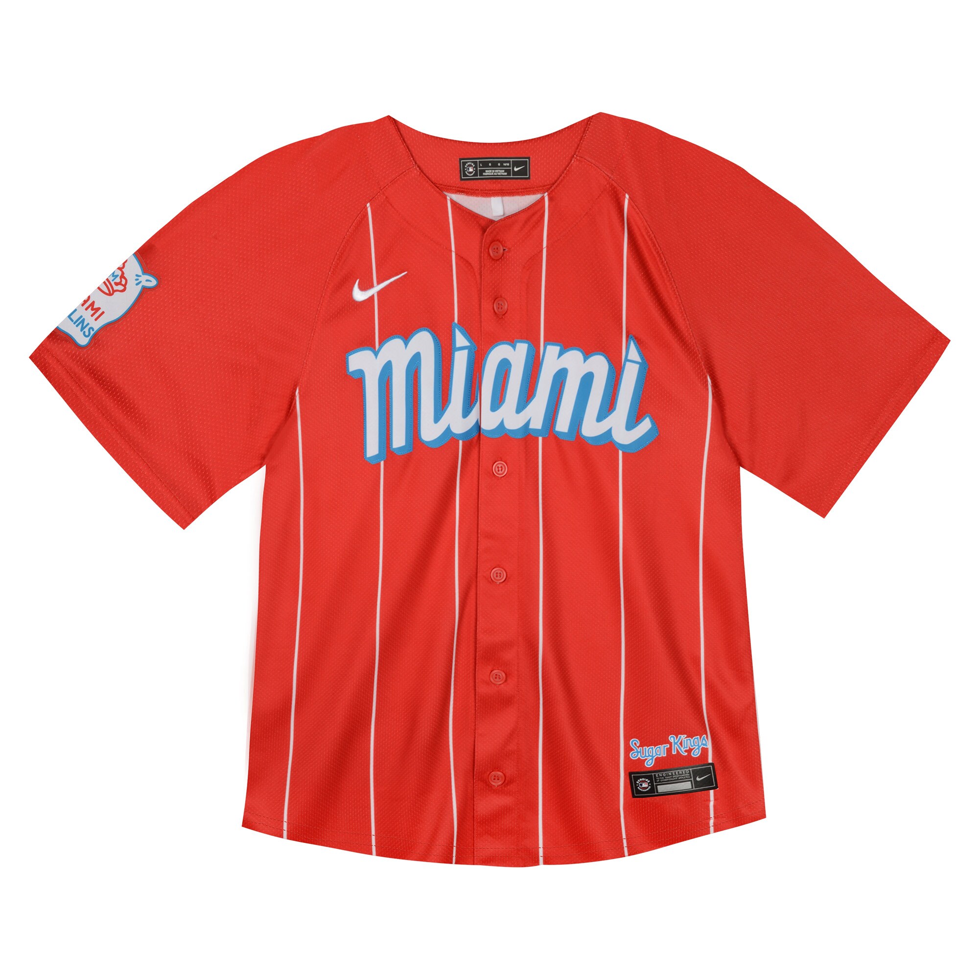 Miami Marlins Infant City Connect Limited Jersey - Red cheap jerseys for sale - CheapJerseys.Shop