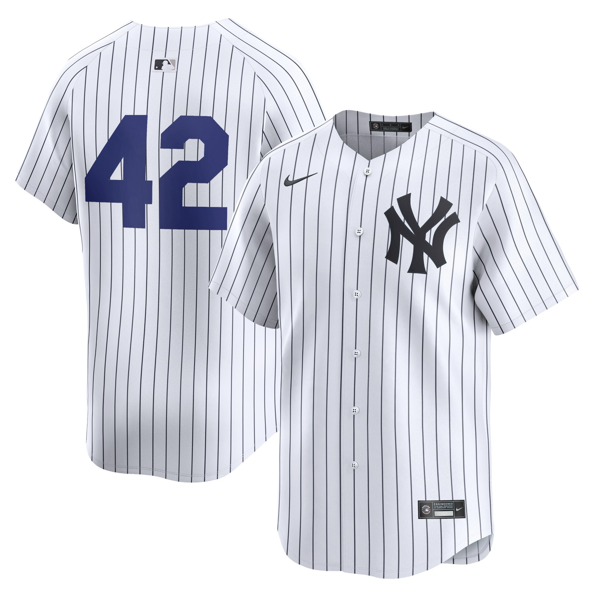 New York Yankees 2024 Jackie Robinson Day Home Limited Jersey\u00c2\u00a0\u00e2\u20ac\u201c White cheap jerseys for sale - CheapJerseys.Shop