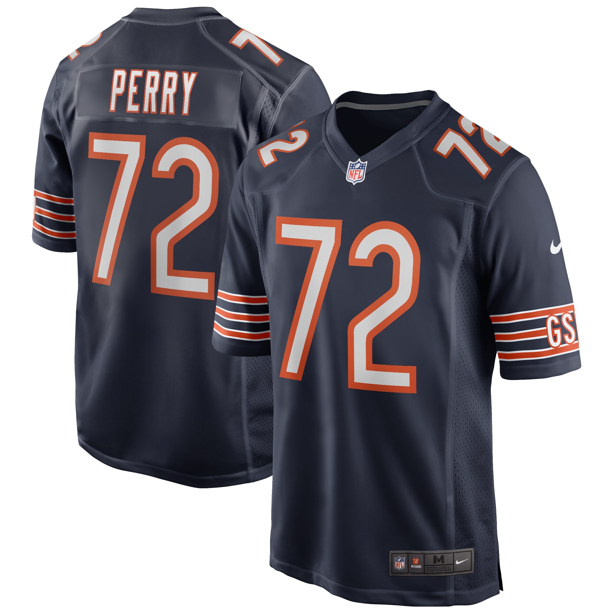 William Perry Chicago Bears Game Retired Player Jersey - Navy cheap jerseys for sale - CheapJerseys.Shop
