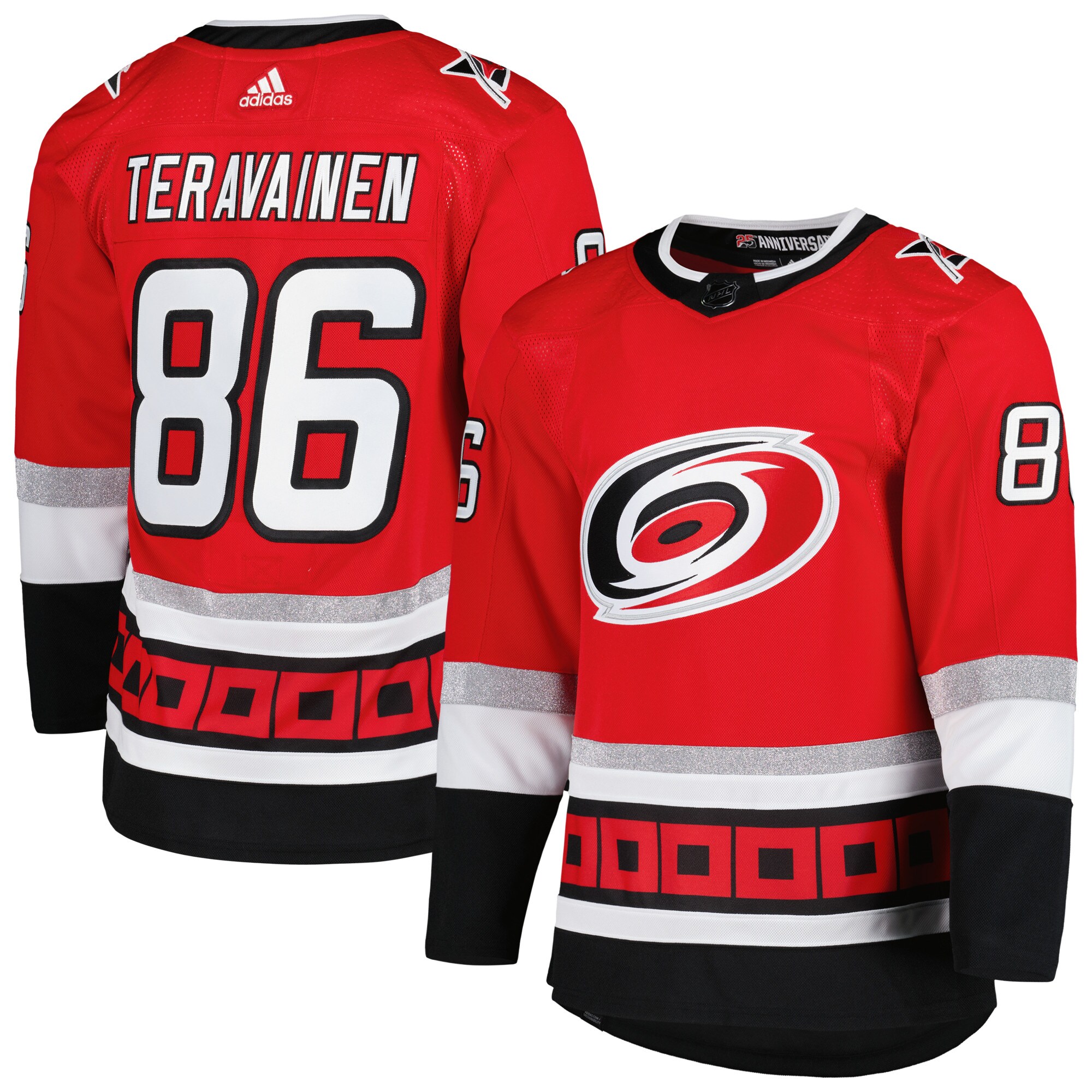 Teuvo Teravainen Carolina Hurricanes Primegreen Authentic Player Jersey - Red cheap jerseys for sale - CheapJerseys.Shop