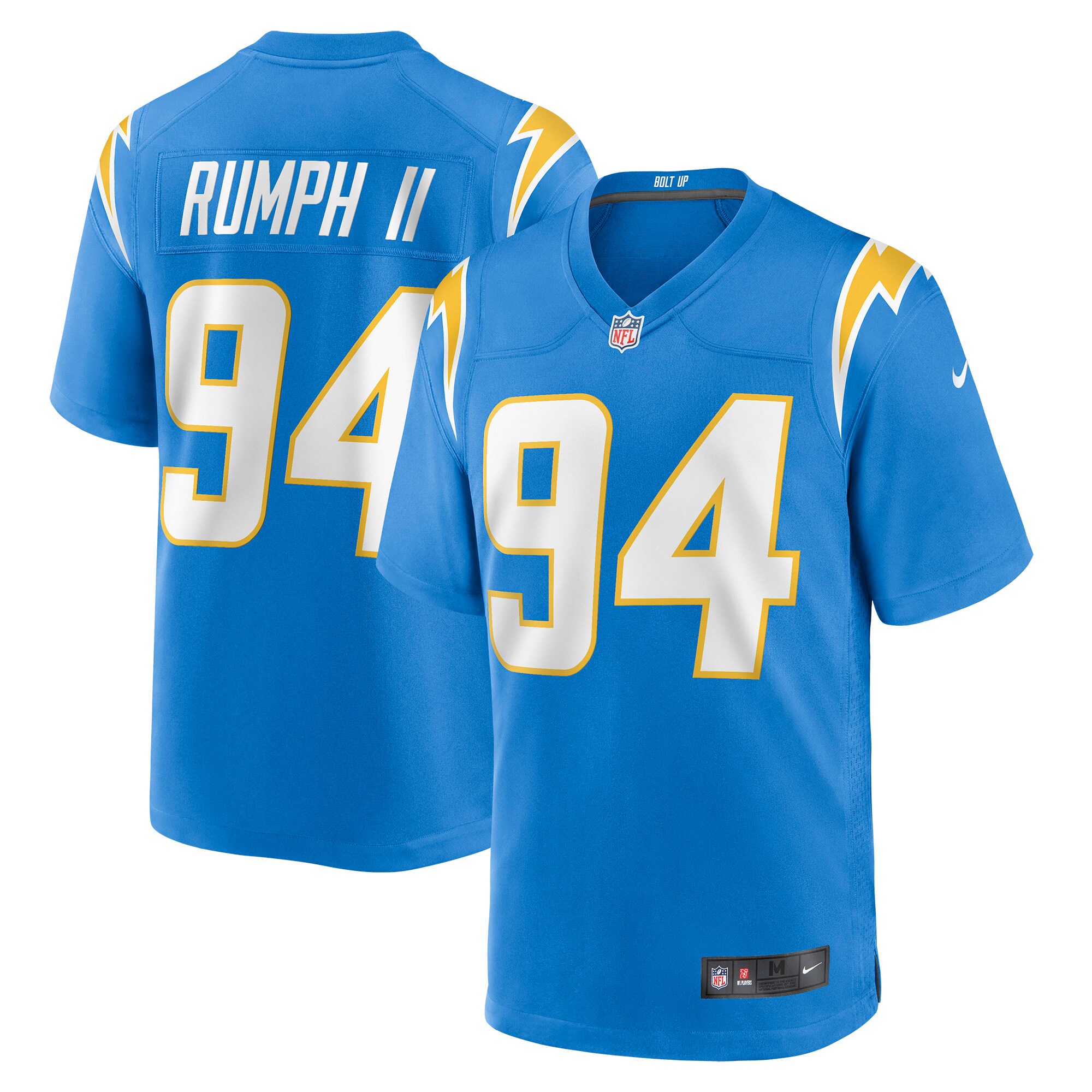 Chris Rumph II Los Angeles Chargers Game Jersey - Powder Blue cheap jerseys for sale - CheapJerseys.Shop