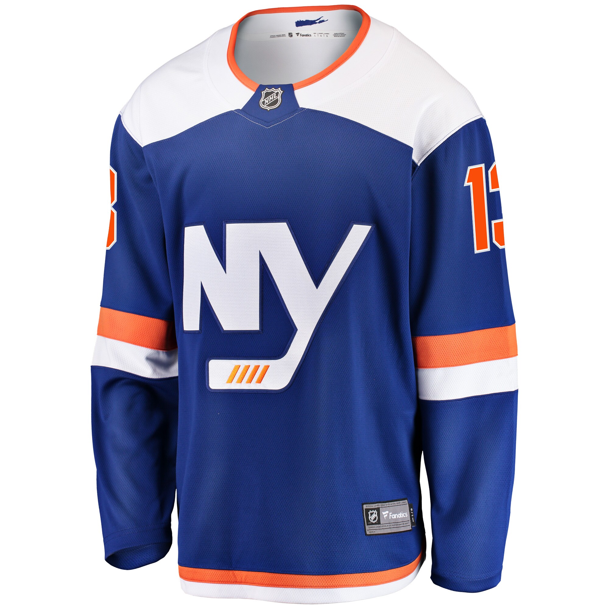 Mathew Barzal New York Islanders Fanatics Alternate Breakaway Jersey - Blue cheap jerseys for sale - CheapJerseys.Shop