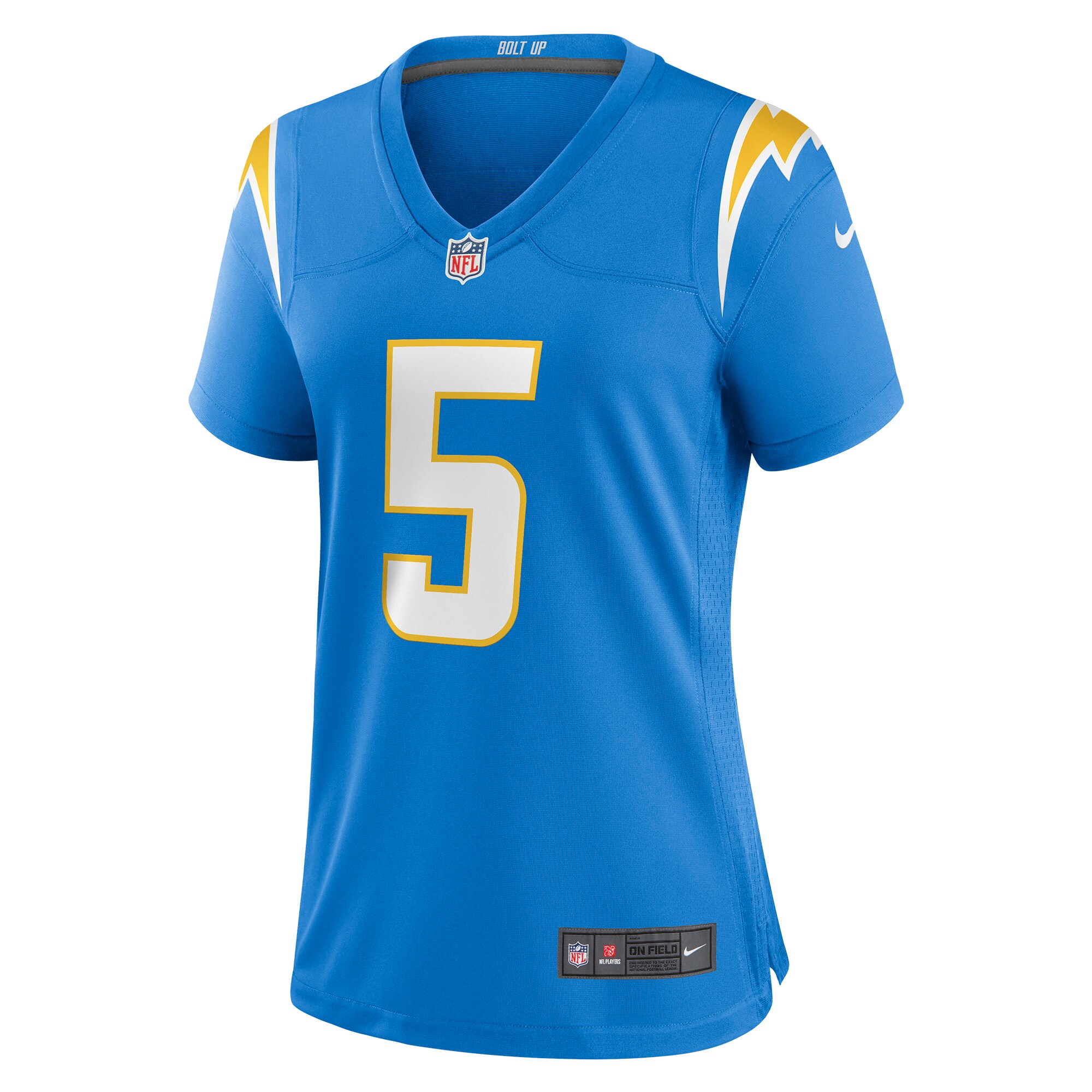Joshua Palmer Los Angeles Chargers Women's Game Player Jersey - Powder Blue cheap jerseys for sale - CheapJerseys.Shop