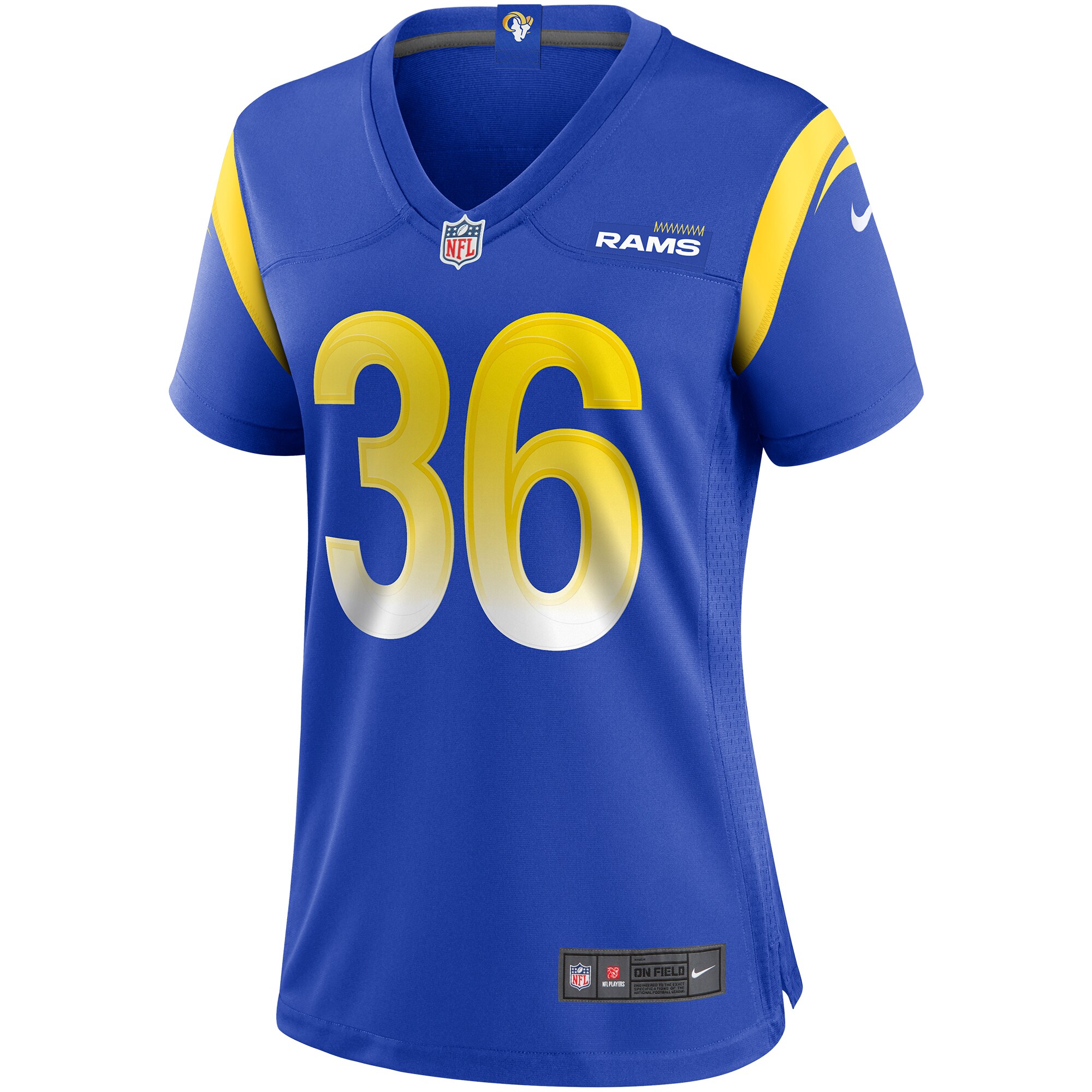 Jerome Bettis Los Angeles Rams Women's Game Retired Player Jersey - Royal cheap jerseys for sale - CheapJerseys.Shop
