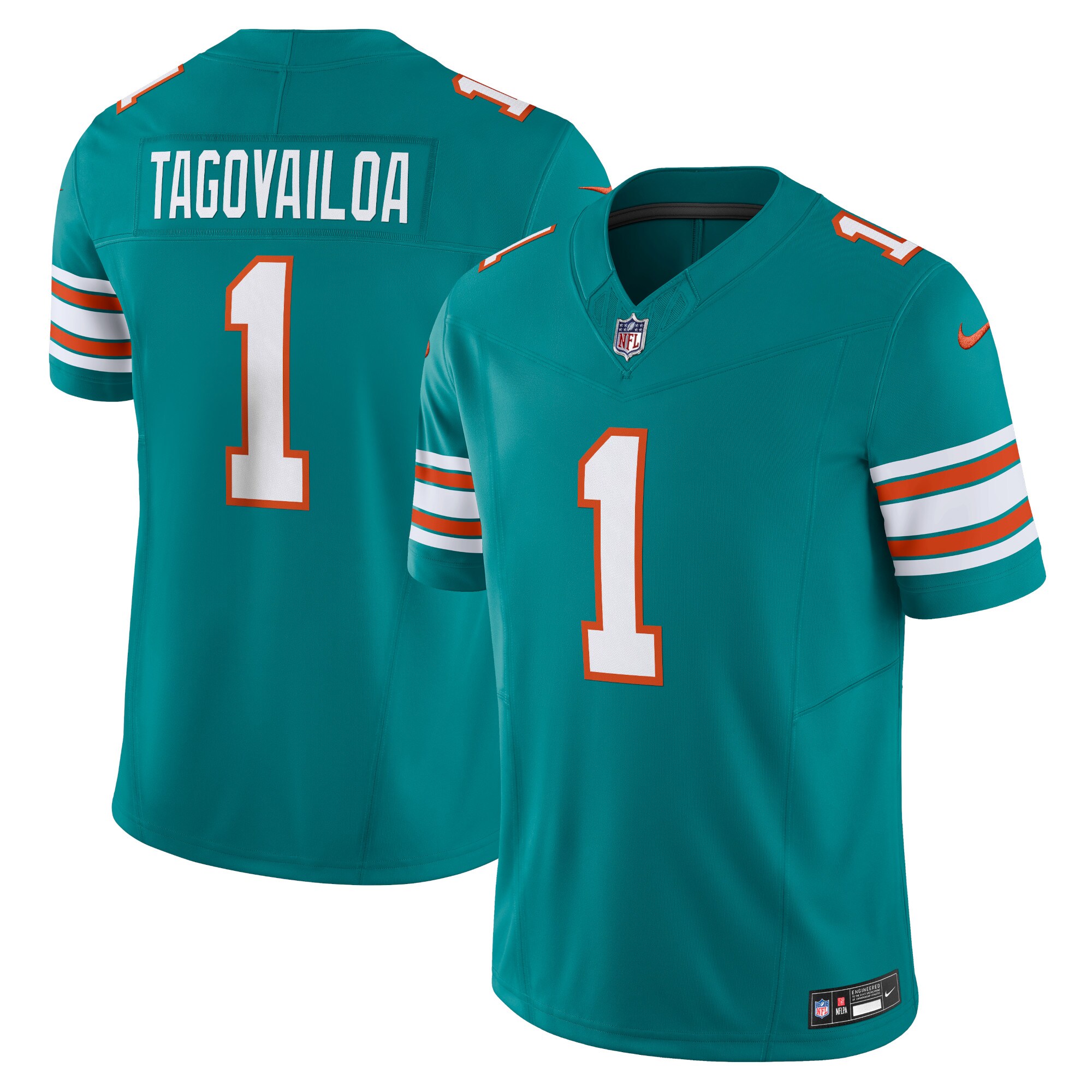 Tua Tagovailoa Miami Dolphins Vapor F.U.S.E. Limited Jersey - Aqua cheap jerseys for sale - CheapJerseys.Shop