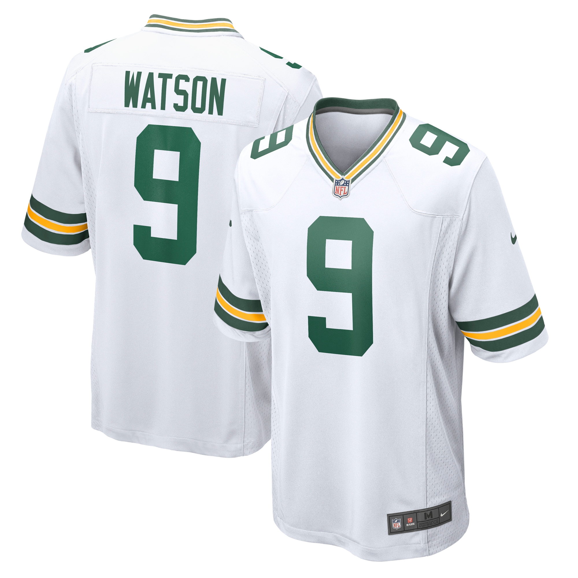 Christian Watson Green Bay Packers Game Jersey - White cheap jerseys for sale - CheapJerseys.Shop