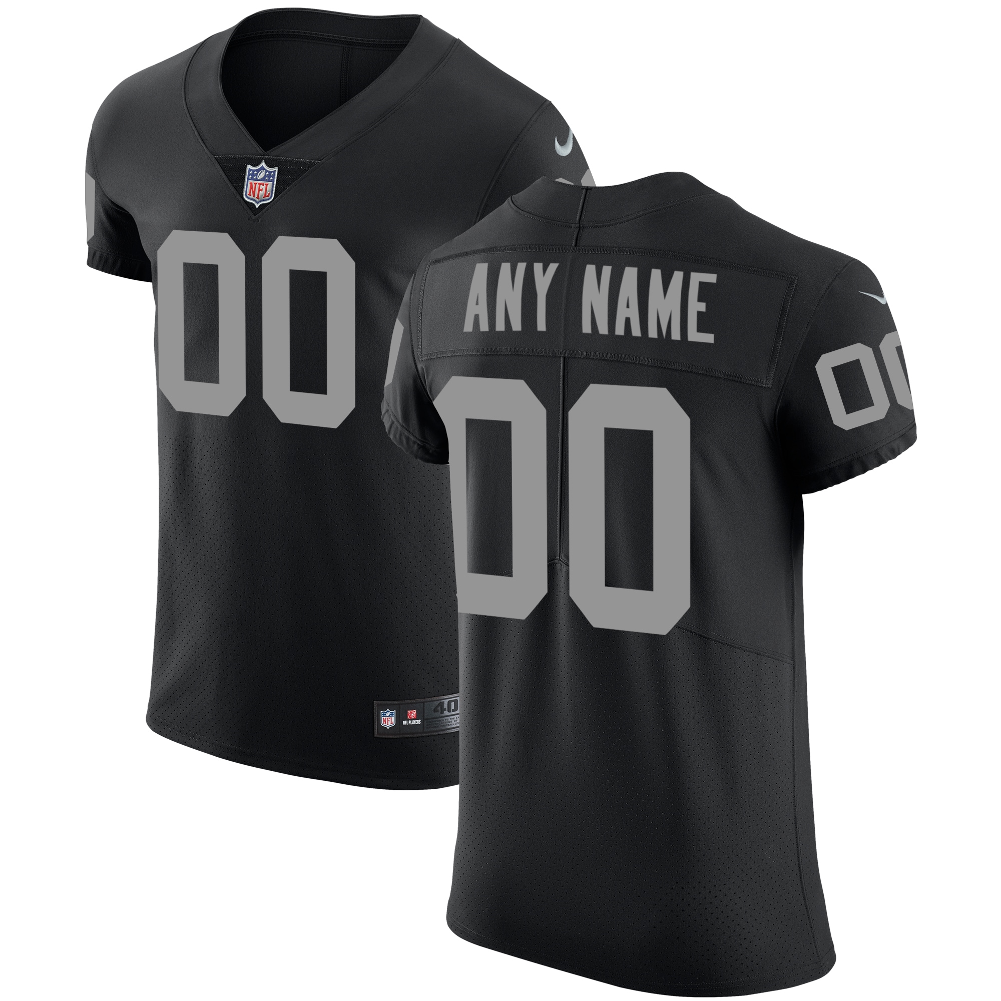 Las Vegas Raiders Vapor Untouchable Custom Elite Jersey - Black cheap jerseys for sale - CheapJerseys.Shop