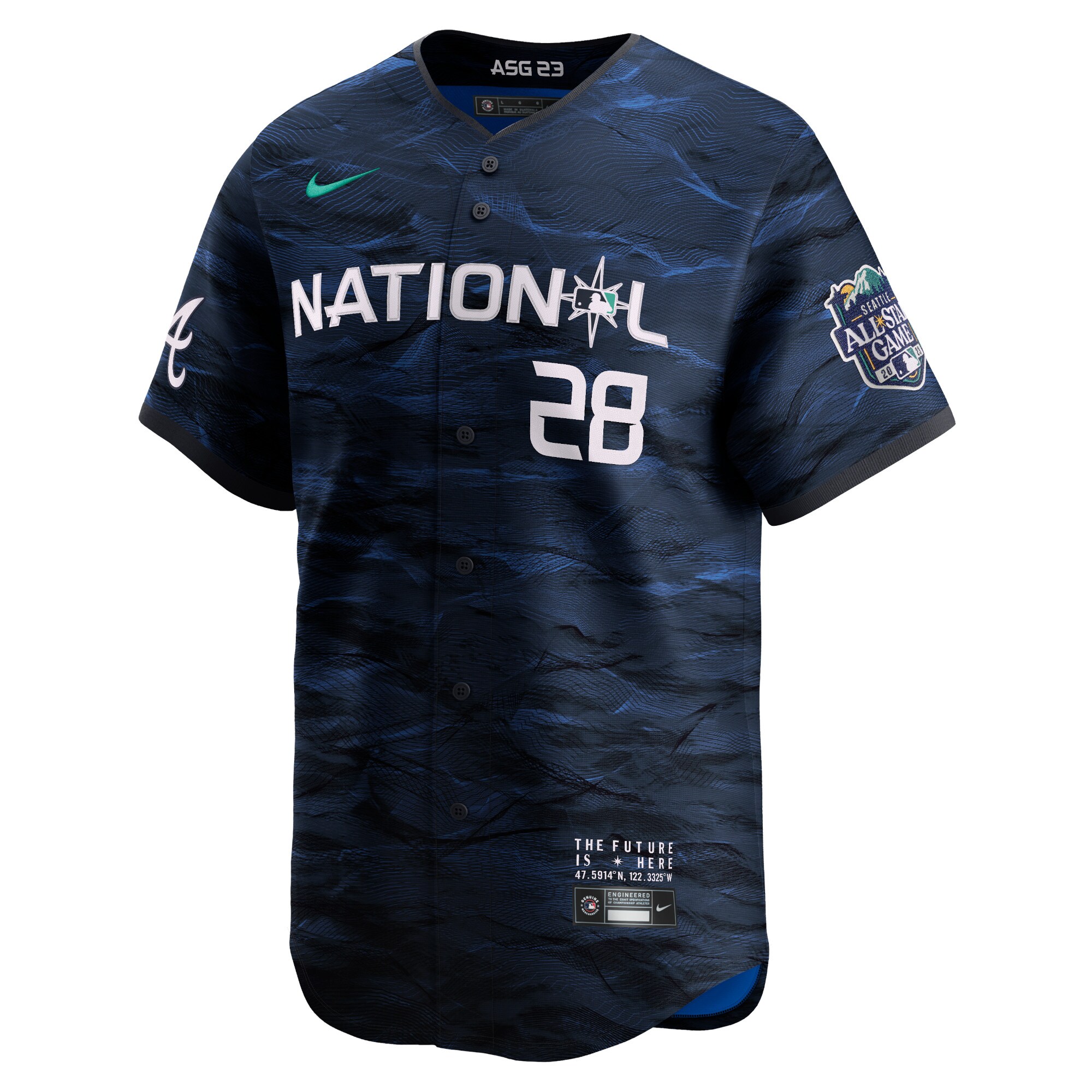 Matt Olson National League 2023 All-Star Game Limited Player Jersey - Royal cheap jerseys for sale - CheapJerseys.Shop