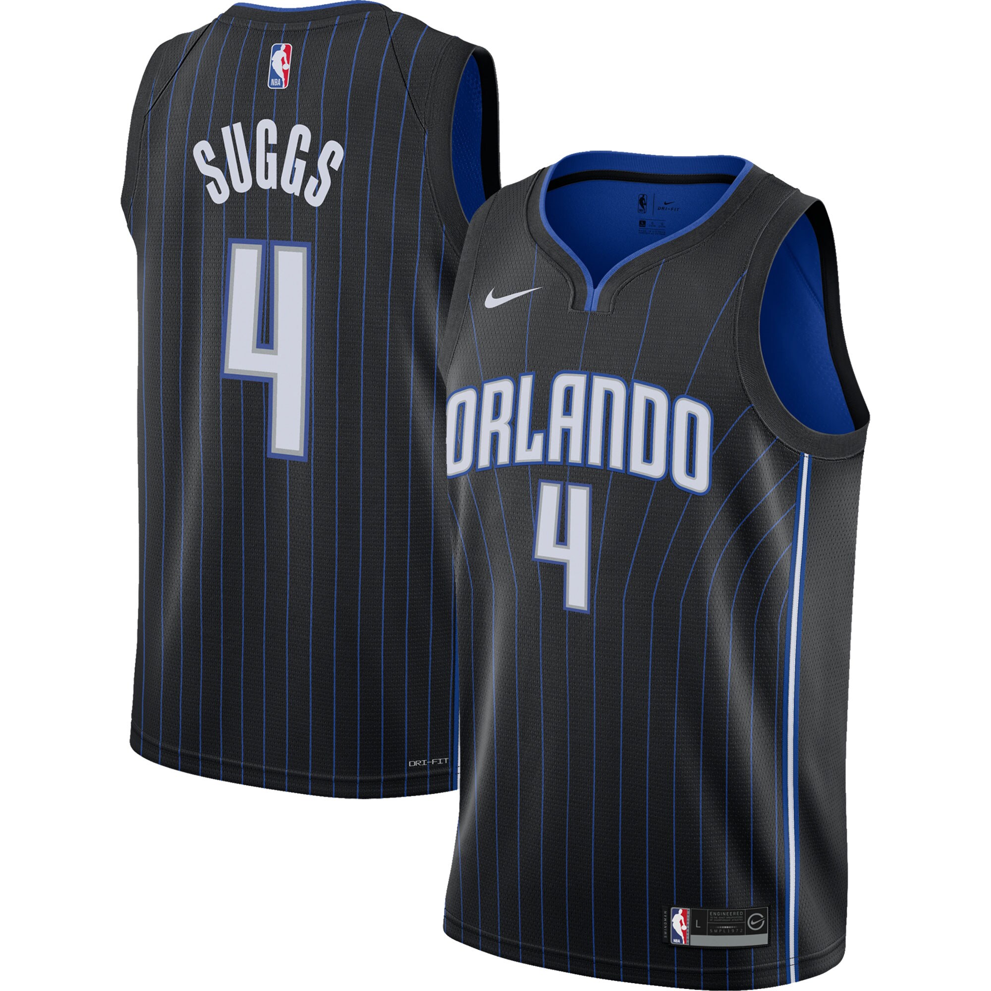 Jalen Suggs Orlando Magic Youth Swingman Jersey - Icon Edition - Black cheap jerseys for sale - CheapJerseys.Shop
