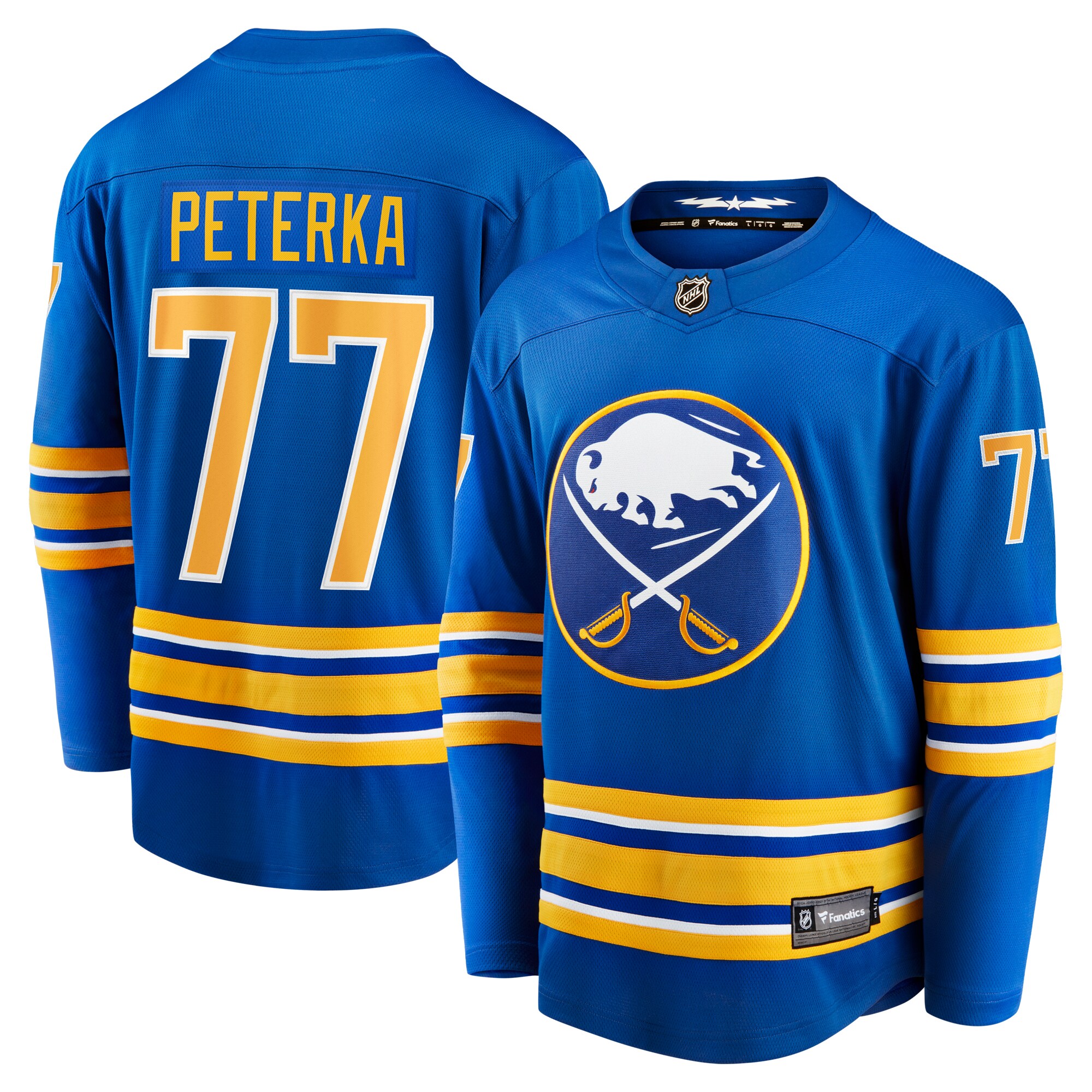 JJ Peterka Buffalo Sabres Fanatics Home Breakaway Jersey - Royal cheap jerseys for sale - CheapJerseys.Shop