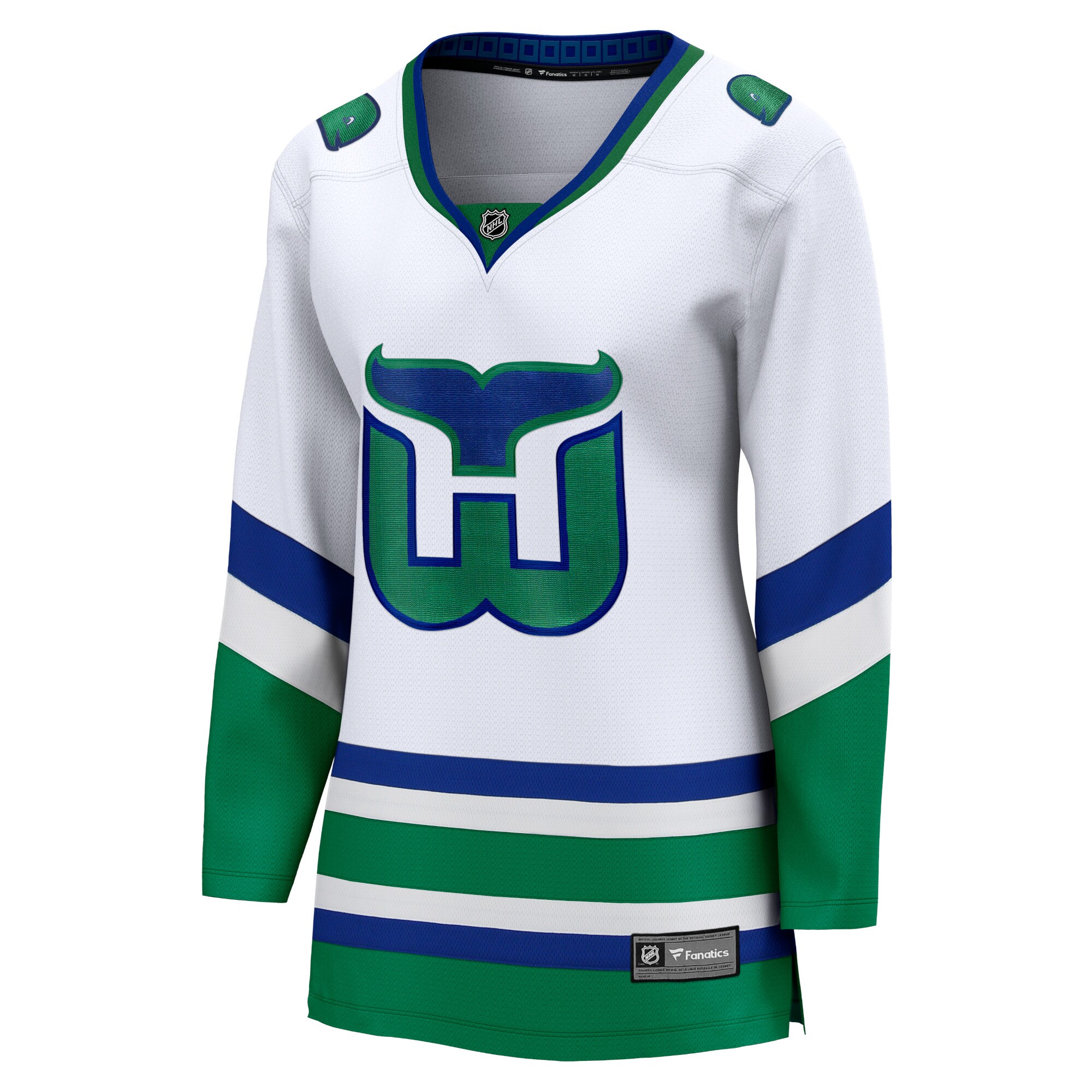 Carolina Hurricanes Fanatics Women's Whalers Premier Breakaway Jersey - White cheap jerseys for sale - CheapJerseys.Shop
