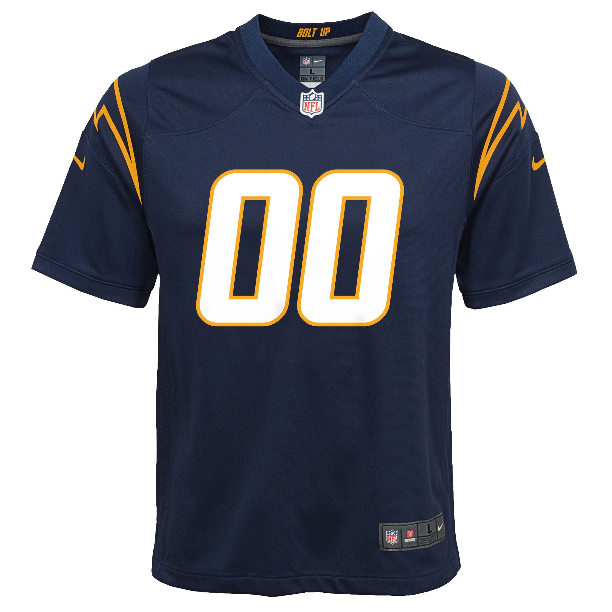 Los Angeles Chargers Youth Alternate Custom Game Jersey - Navy cheap jerseys for sale - CheapJerseys.Shop