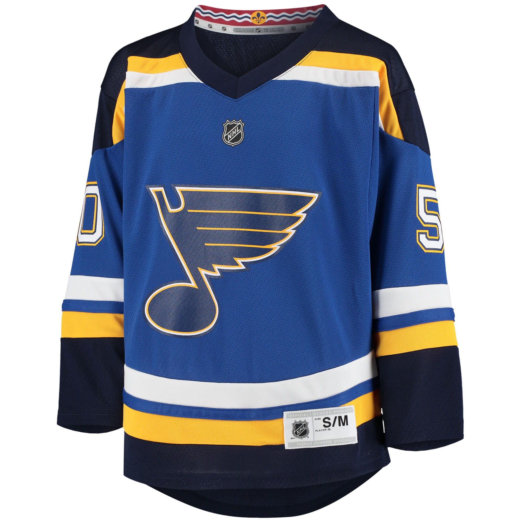 Jordan Binnington St. Louis Blues Youth Home Replica Player Jersey - Blue cheap jerseys for sale - CheapJerseys.Shop