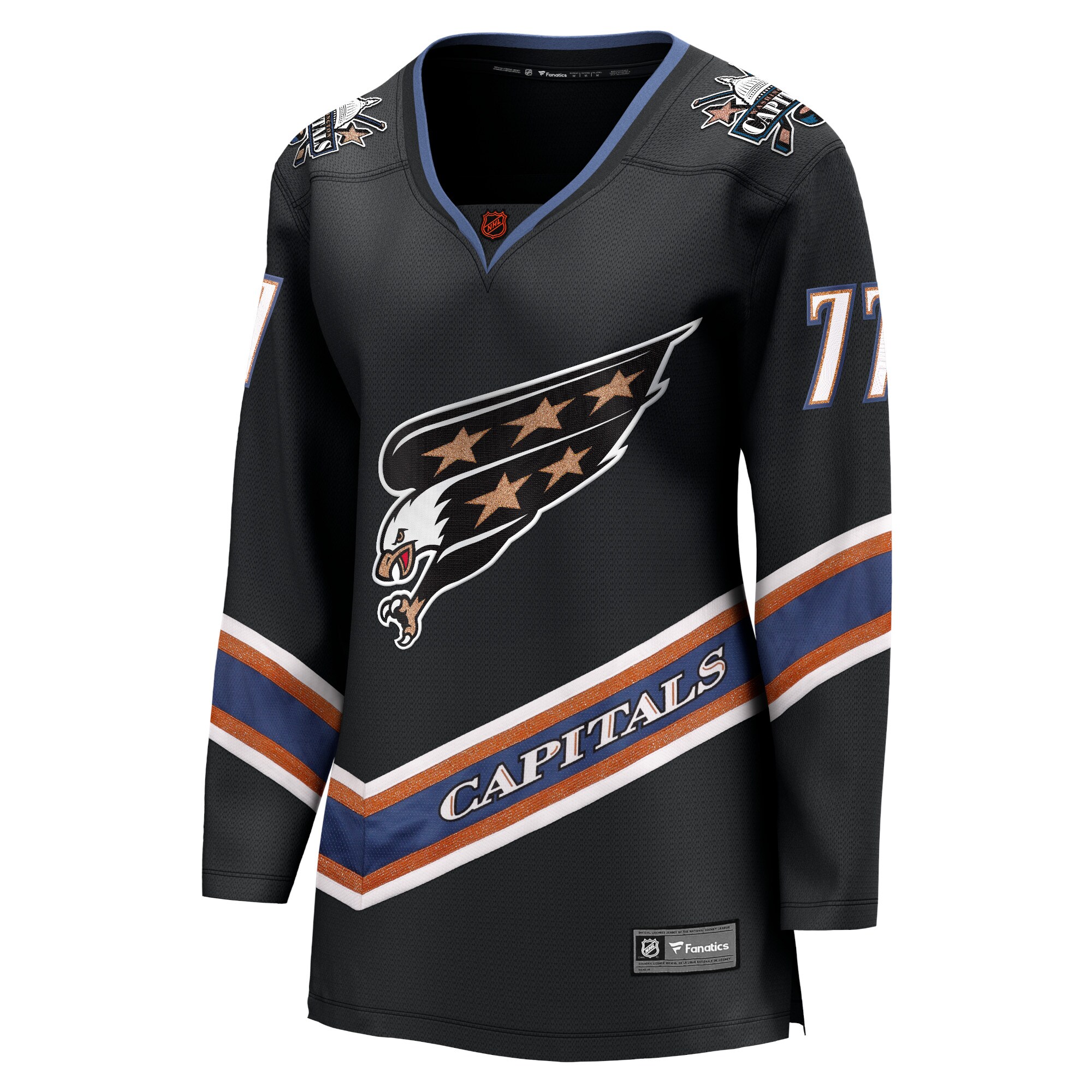 TJ Oshie Washington Capitals Fanatics Women's Special Edition 2.0 Breakaway Player Jersey - Black cheap jerseys for sale - CheapJerseys.Shop