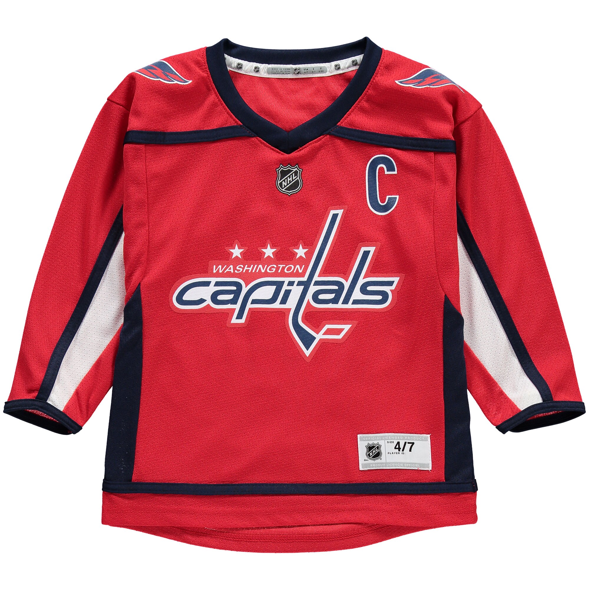 Alexander Ovechkin Washington Capitals Preschool Replica Player Jersey - Red cheap jerseys for sale - CheapJerseys.Shop
