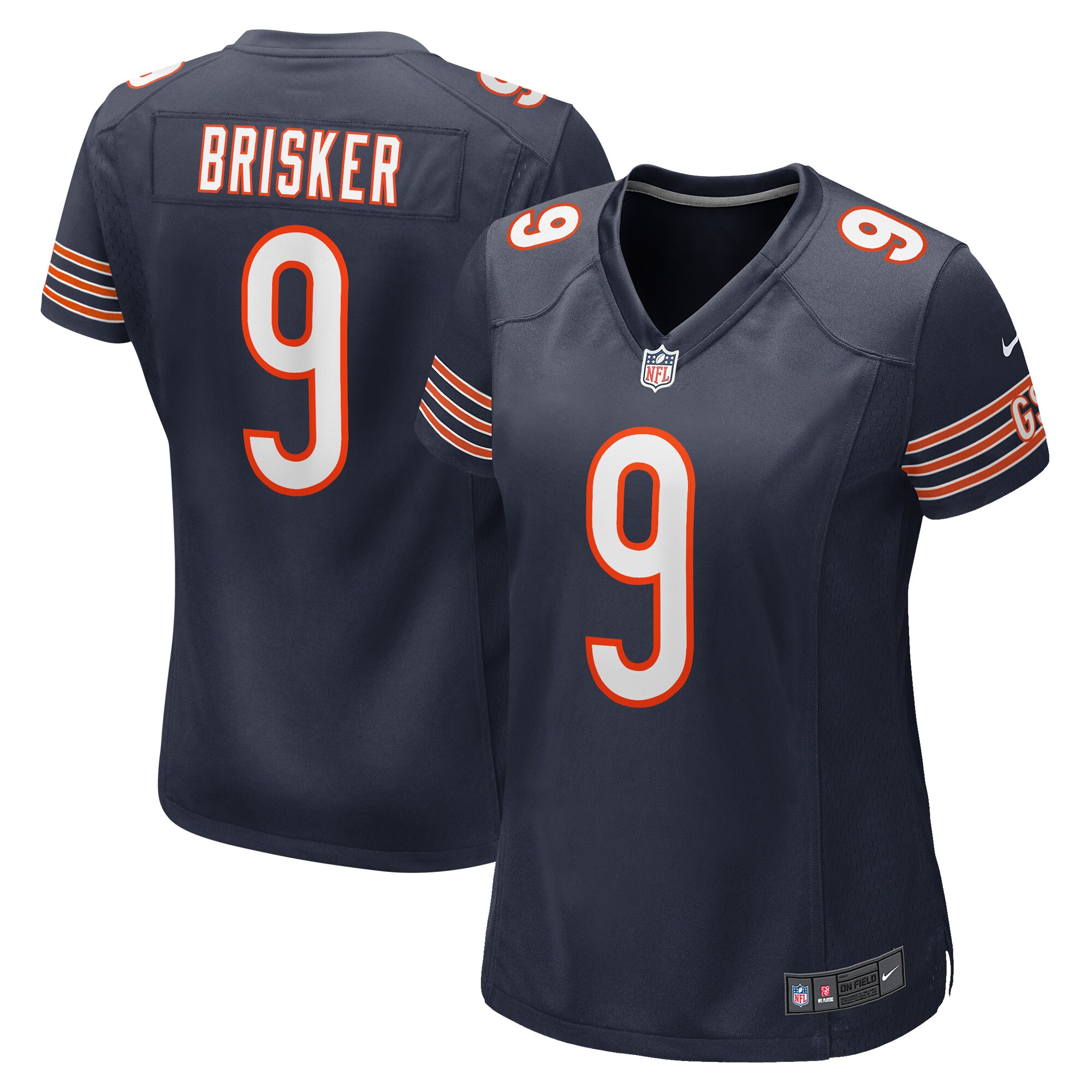 Jaquan Brisker Chicago Bears Women's Game Player Jersey - Navy cheap jerseys for sale - CheapJerseys.Shop