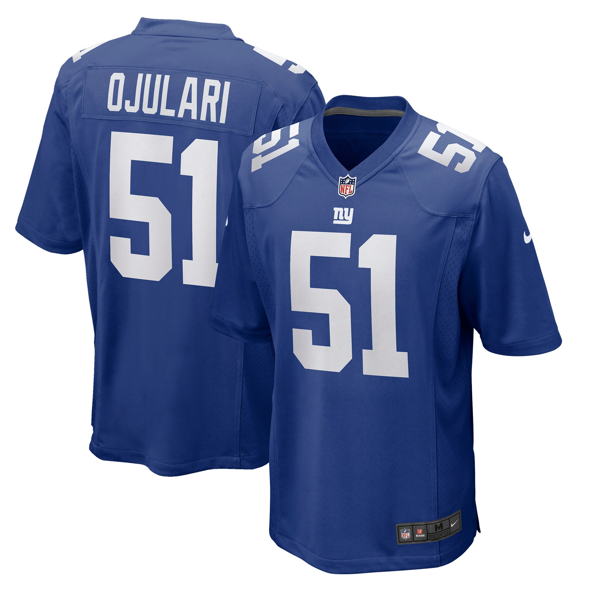 Azeez Ojulari New York Giants Game Player Jersey - Royal cheap jerseys for sale - CheapJerseys.Shop