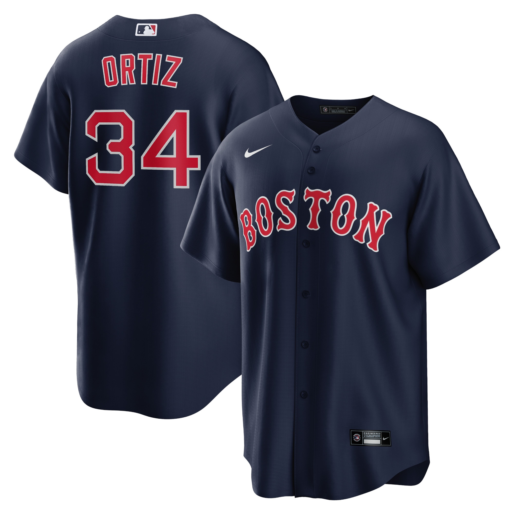 David Ortiz Boston Red Sox Alternate Replica Player Jersey - Navy cheap jerseys for sale - CheapJerseys.Shop