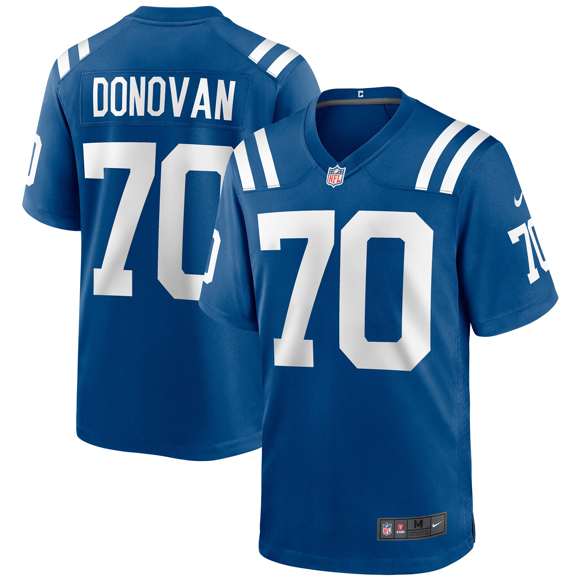 Art Donovan Indianapolis Colts Game Retired Player Jersey - Royal cheap jerseys for sale - CheapJerseys.Shop