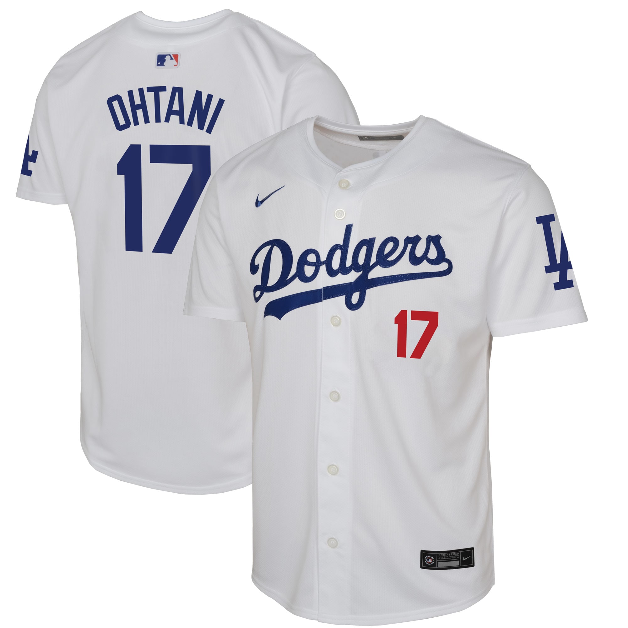 Shohei Ohtani Los Angeles Dodgers Youth Home Limited Player Jersey - White cheap jerseys for sale - CheapJerseys.Shop