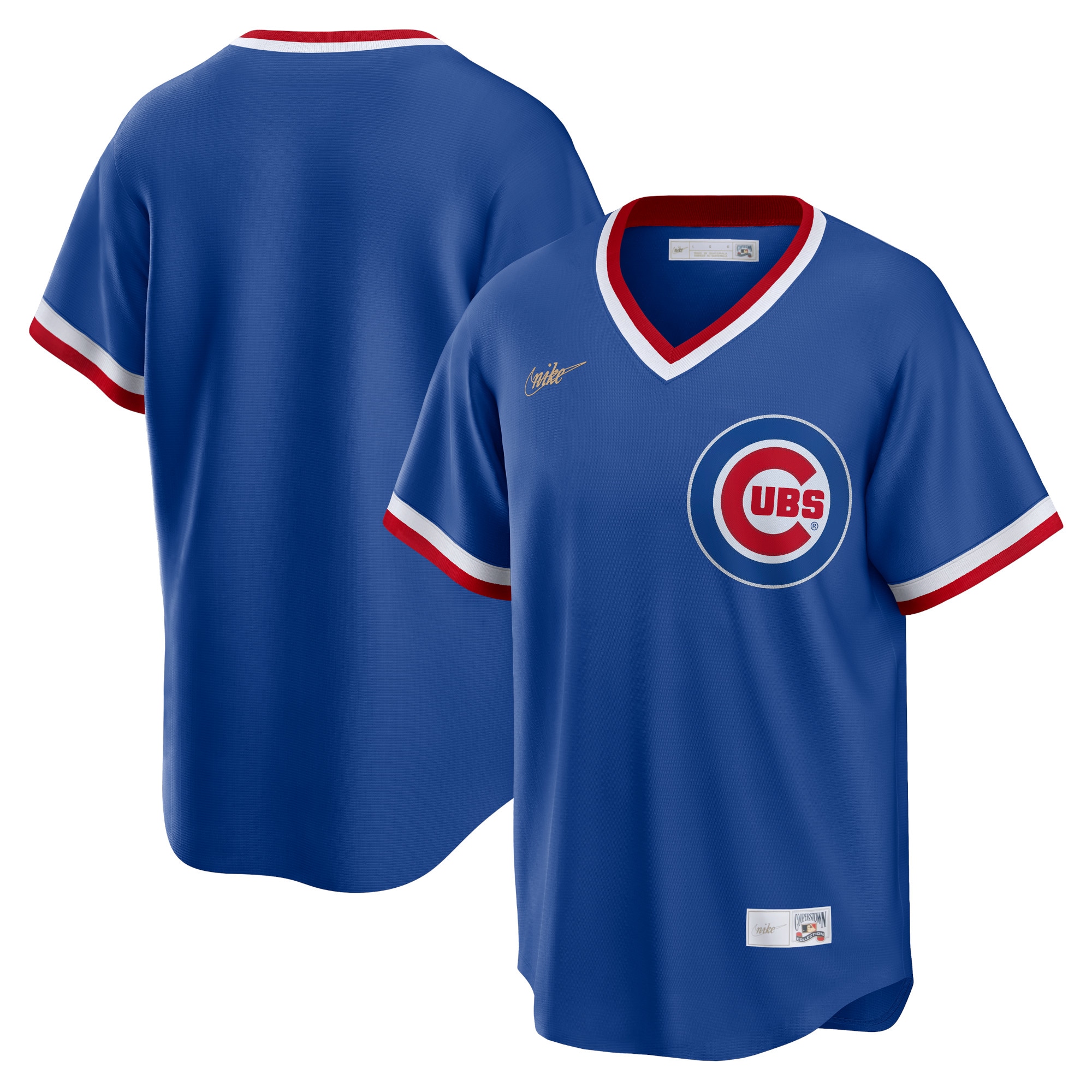 Chicago Cubs Road Cooperstown Collection Team Jersey - Royal cheap jerseys for sale - CheapJerseys.Shop