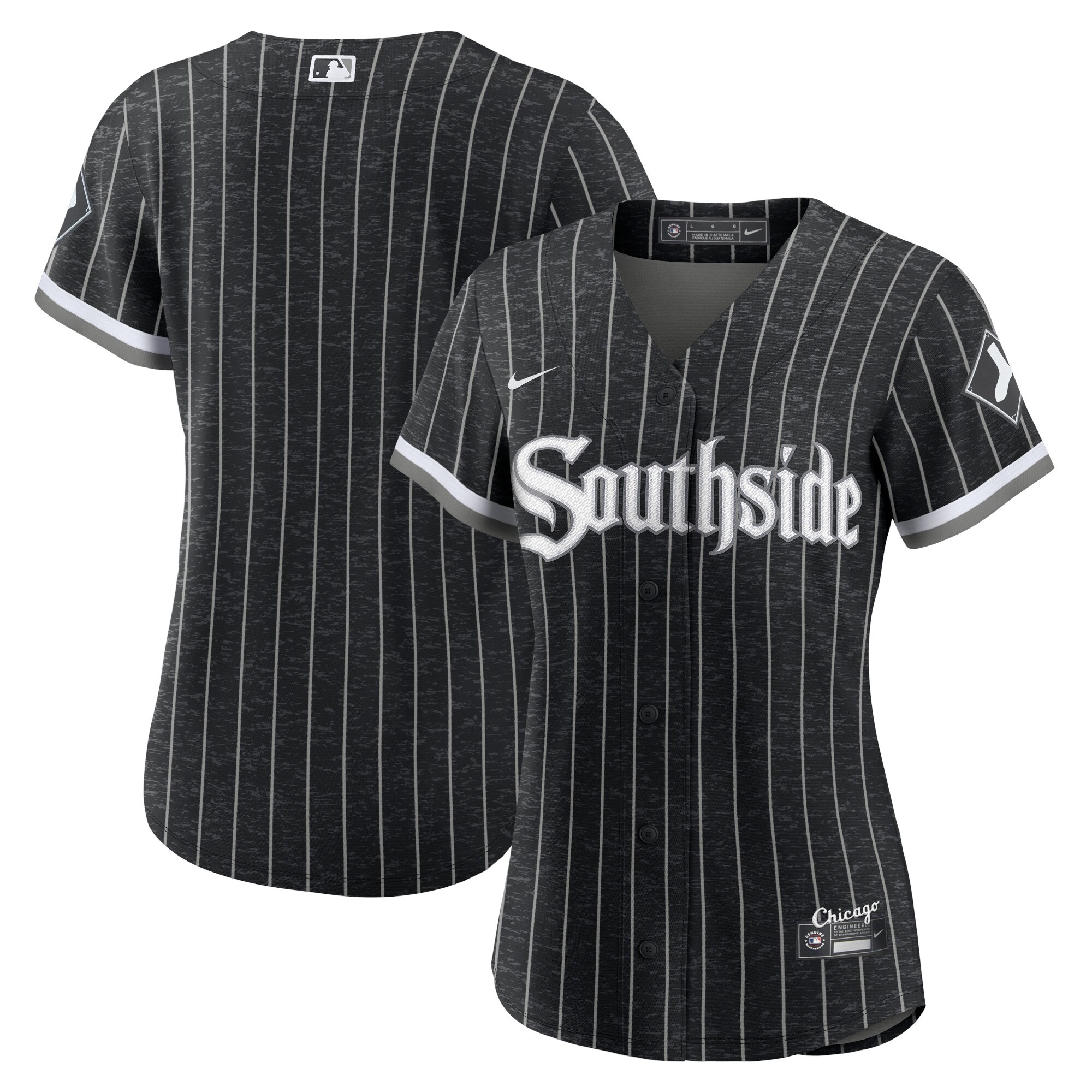 Chicago White Sox Women's City Connect Replica Jersey - Black cheap jerseys for sale - CheapJerseys.Shop