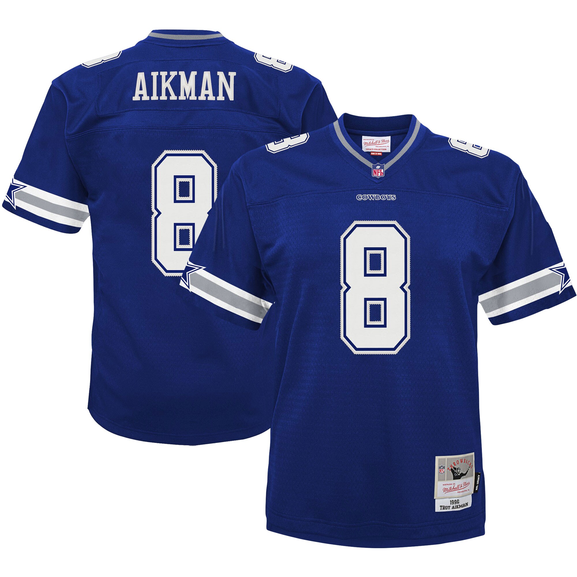 Troy Aikman Dallas Cowboys Mitchell & Ness Preschool 1996 Retired Player Legacy Jersey - Navy cheap jerseys for sale - CheapJerseys.Shop