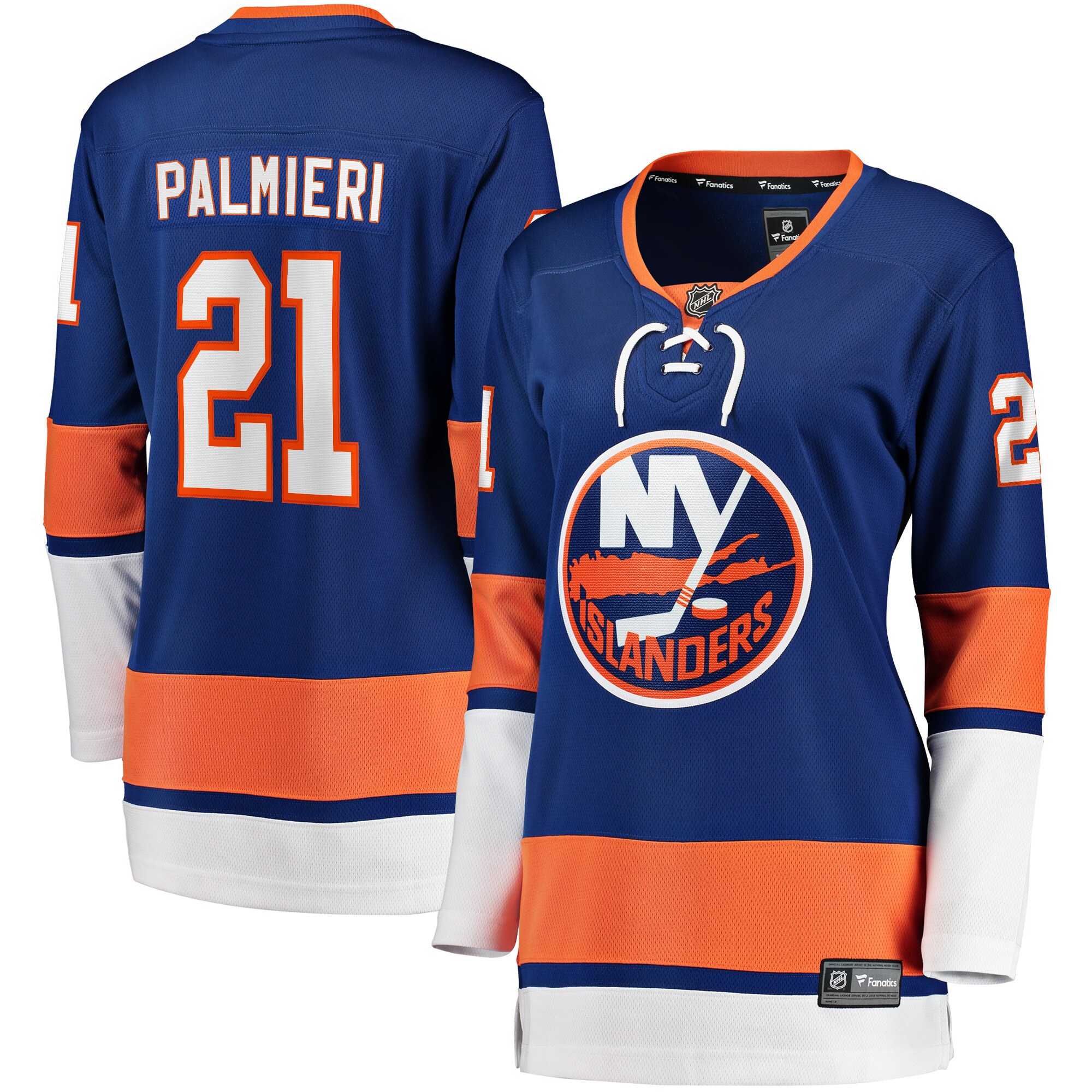 Kyle Palmieri New York Islanders Fanatics Women's Home Breakaway Replica Jersey - Royal cheap jerseys for sale - CheapJerseys.Shop