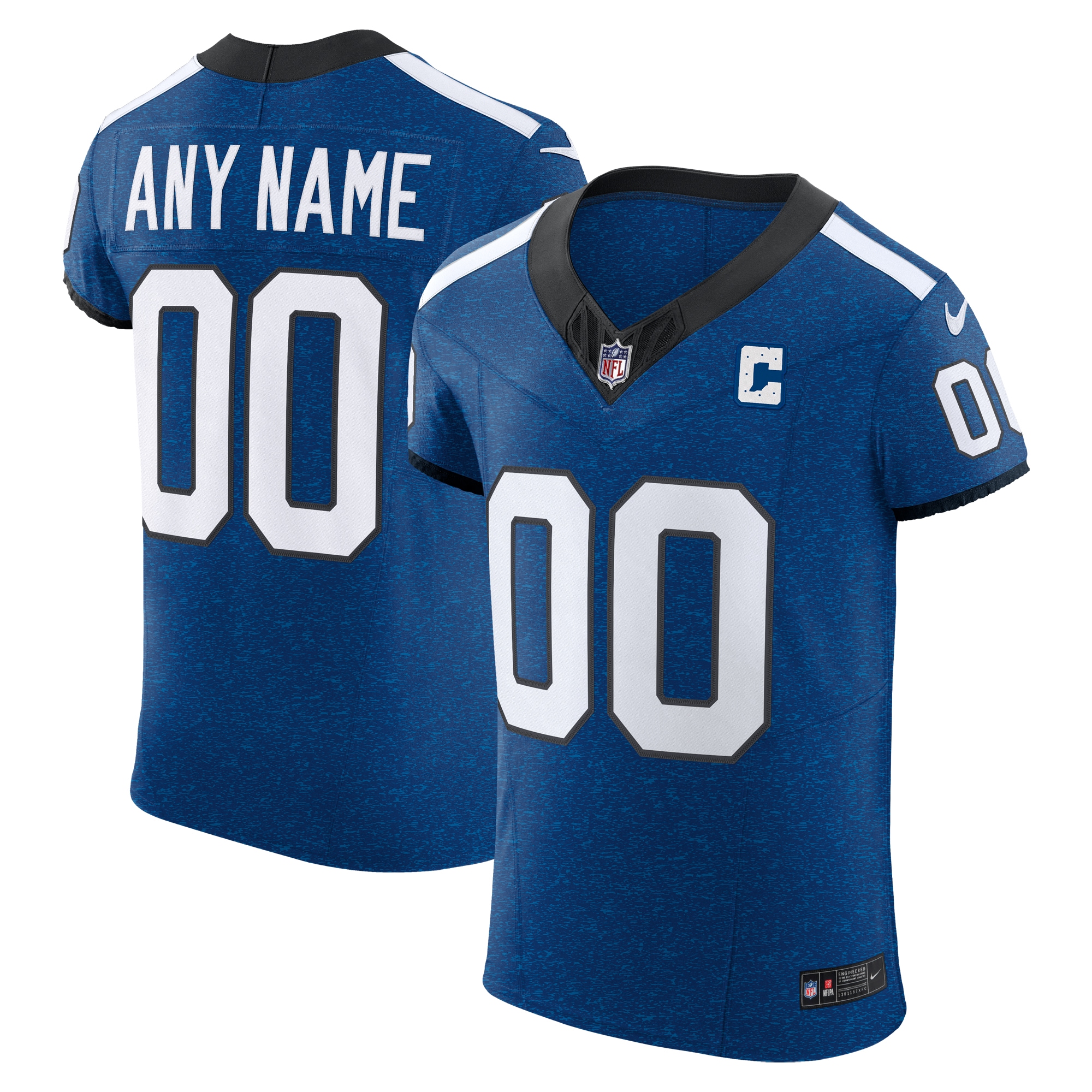 Indianapolis Colts Vapor F.U.S.E. Elite Custom Jersey - Royal cheap jerseys for sale - CheapJerseys.Shop