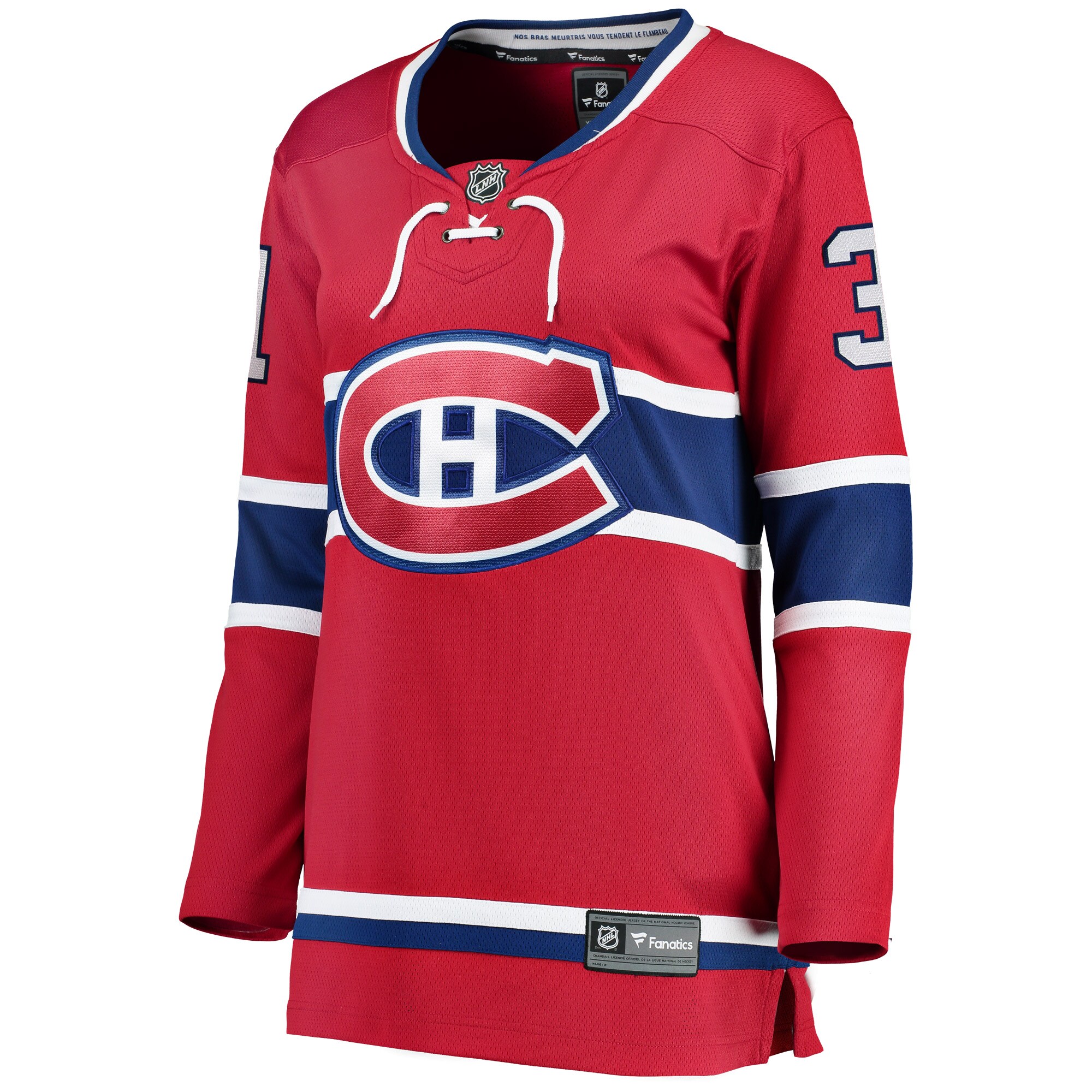 Carey Price Montreal Canadiens Fanatics Women's Home Breakaway Player Jersey - Red cheap jerseys for sale - CheapJerseys.Shop