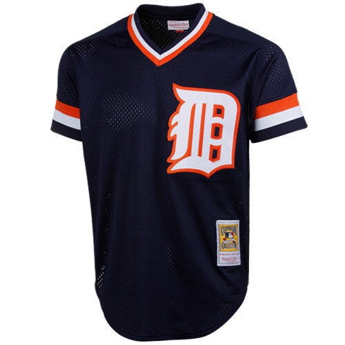 Kirk Gibson Detroit Tigers Mitchell & Ness 1984 Authentic Cooperstown Collection Mesh Batting Practice Jersey - Navy cheap jerseys for sale - CheapJerseys.Shop