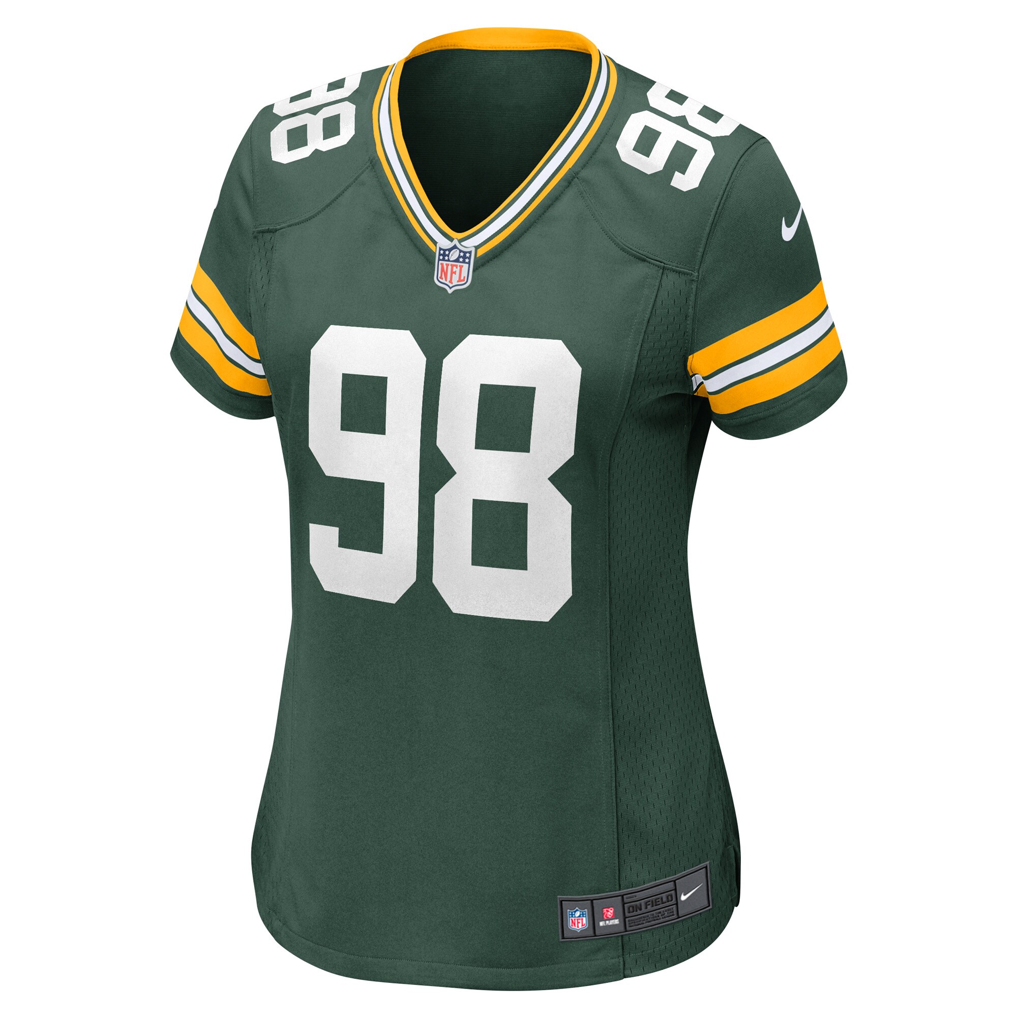 Chris Slayton Green Bay Packers Women's Game Player Jersey - Green cheap jerseys for sale - CheapJerseys.Shop