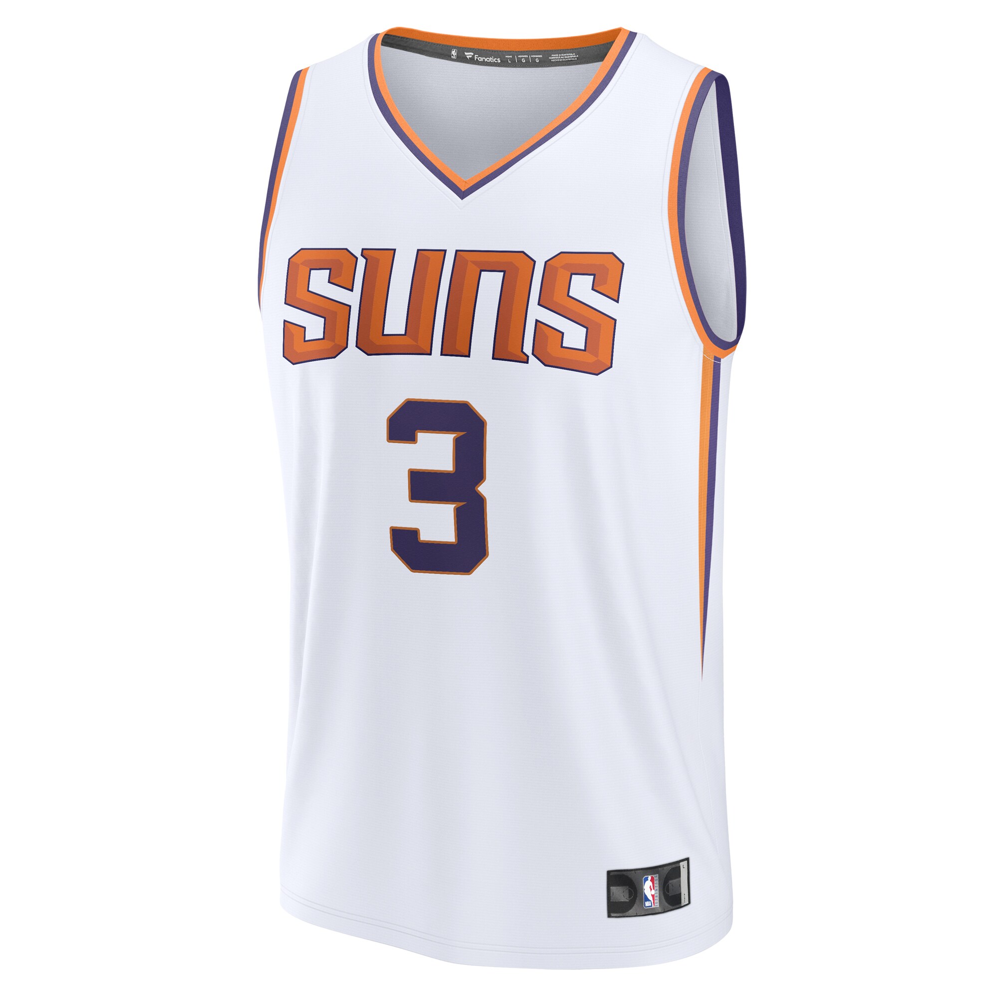 Bradley Beal Phoenix Suns Fanatics Fast Break Player Jersey - Association Edition - White cheap jerseys for sale - CheapJerseys.Shop