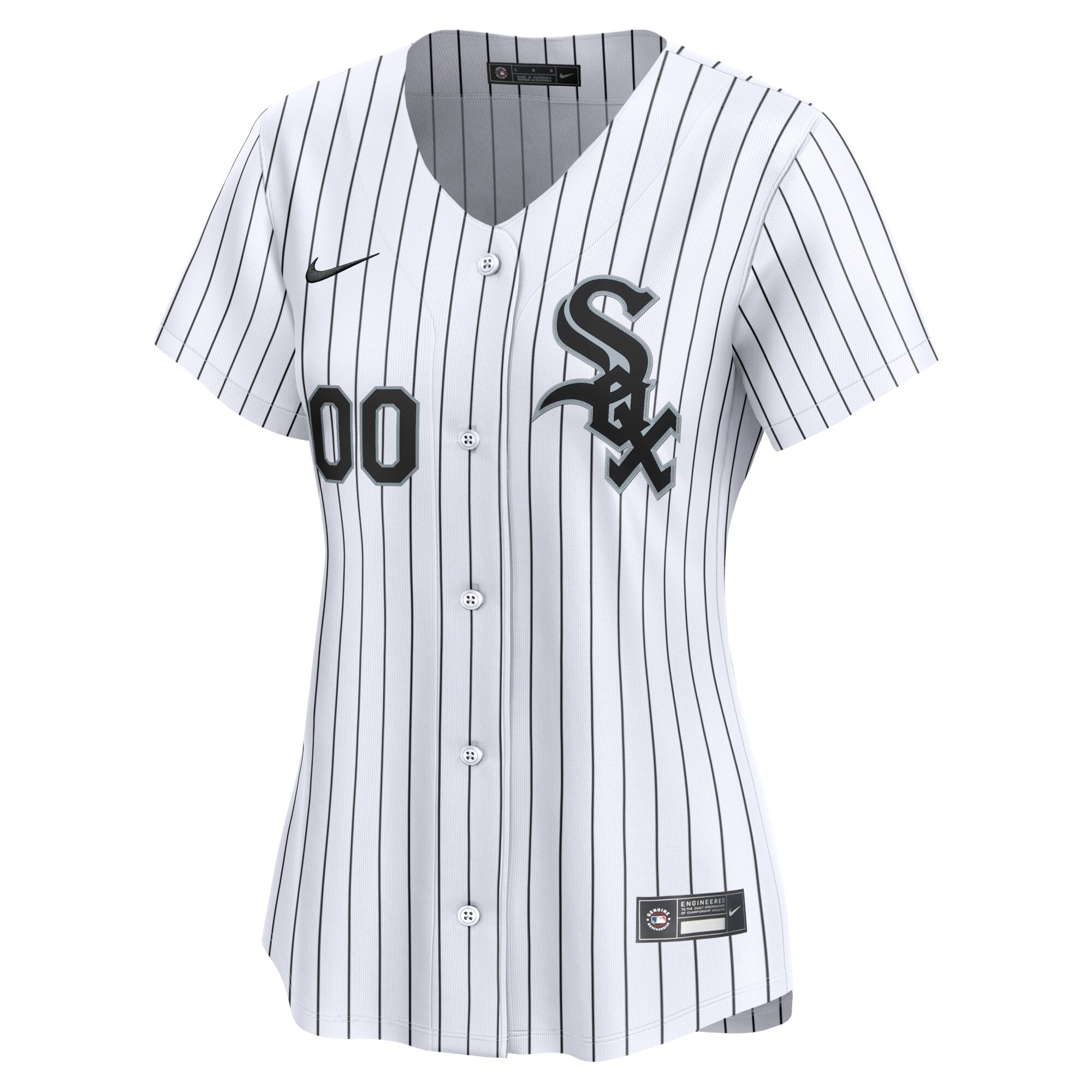 Chicago White Sox Women's Home Limited Custom Jersey - White cheap jerseys for sale - CheapJerseys.Shop