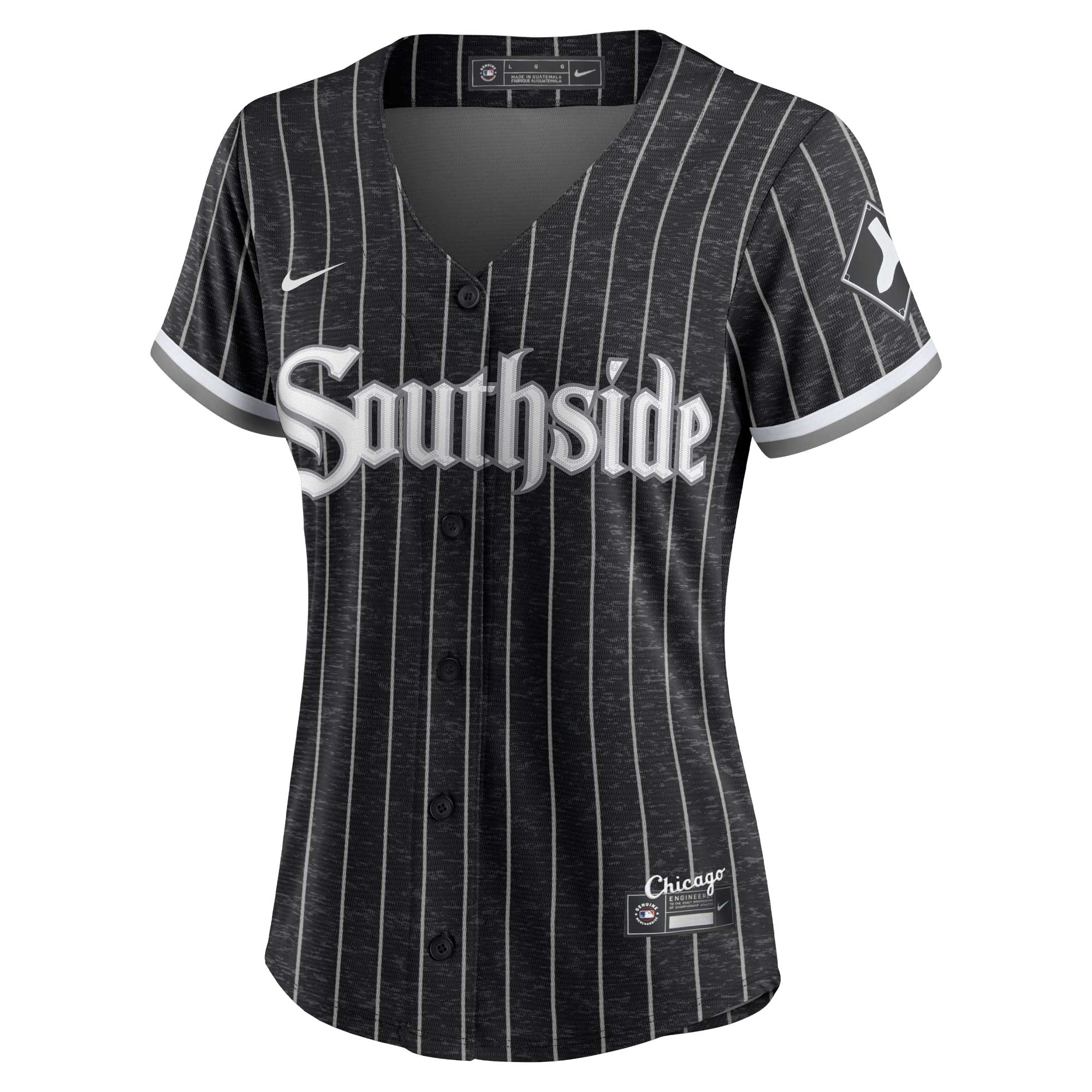 Bo Jackson Chicago White Sox Women's City Connect Replica Player Jersey - Black cheap jerseys for sale - CheapJerseys.Shop