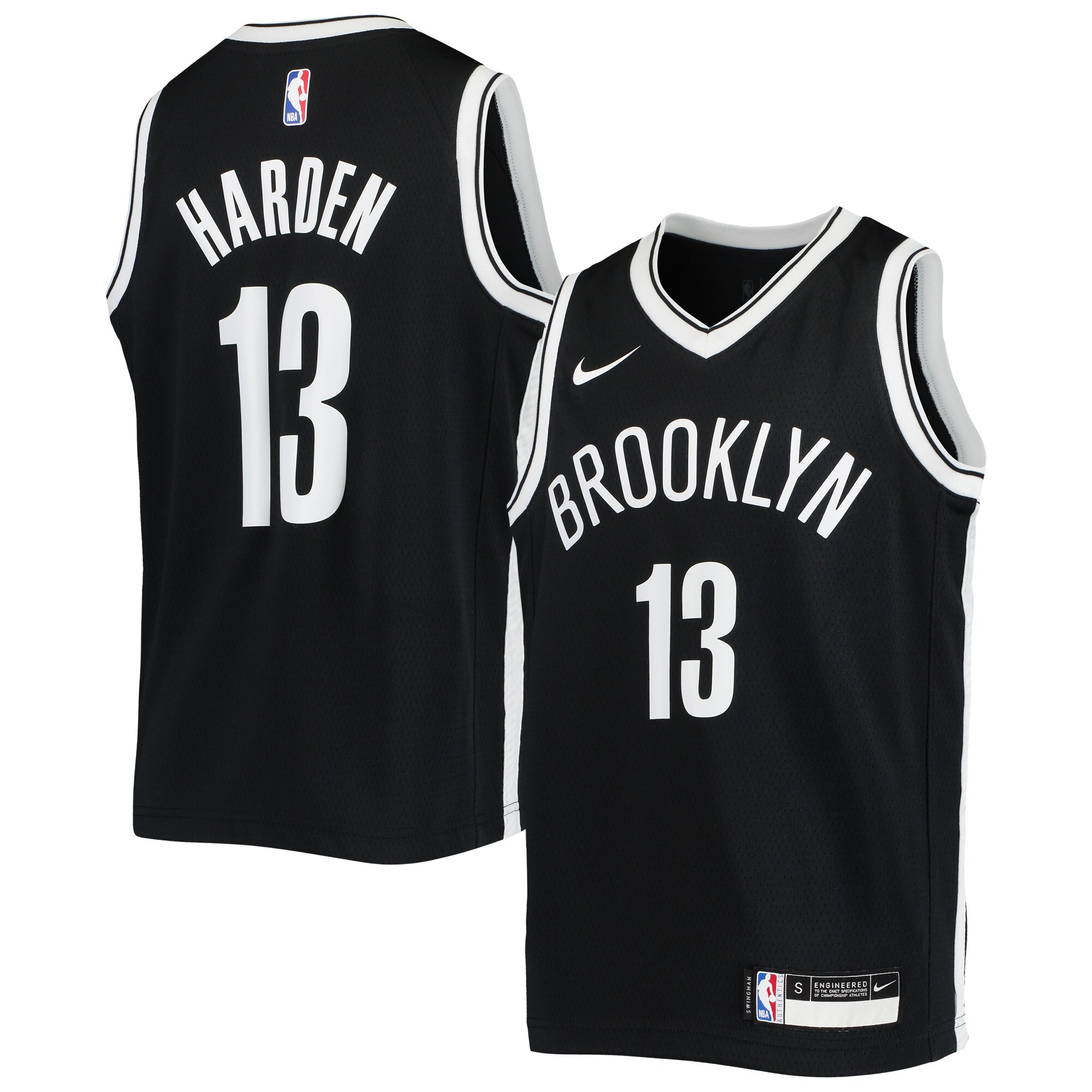 James Harden Brooklyn Nets Youth Swingman Jersey - Icon Edition - Black cheap jerseys for sale - CheapJerseys.Shop