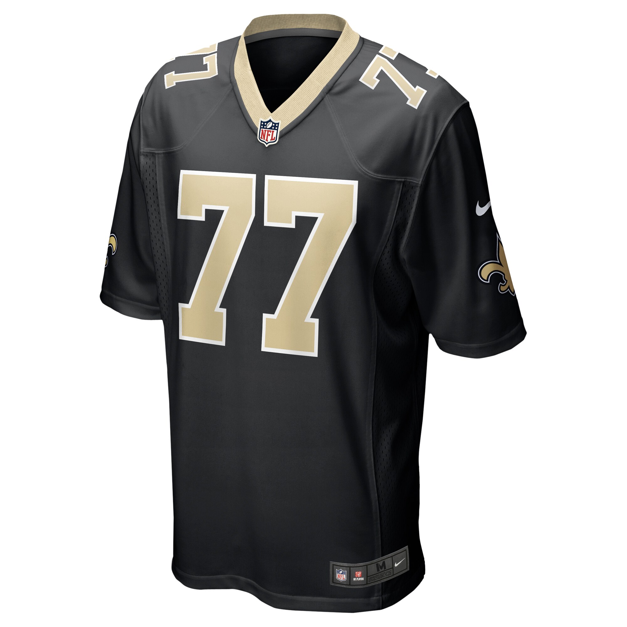 Cameron Erving New Orleans Saints Game Jersey - Black cheap jerseys for sale - CheapJerseys.Shop