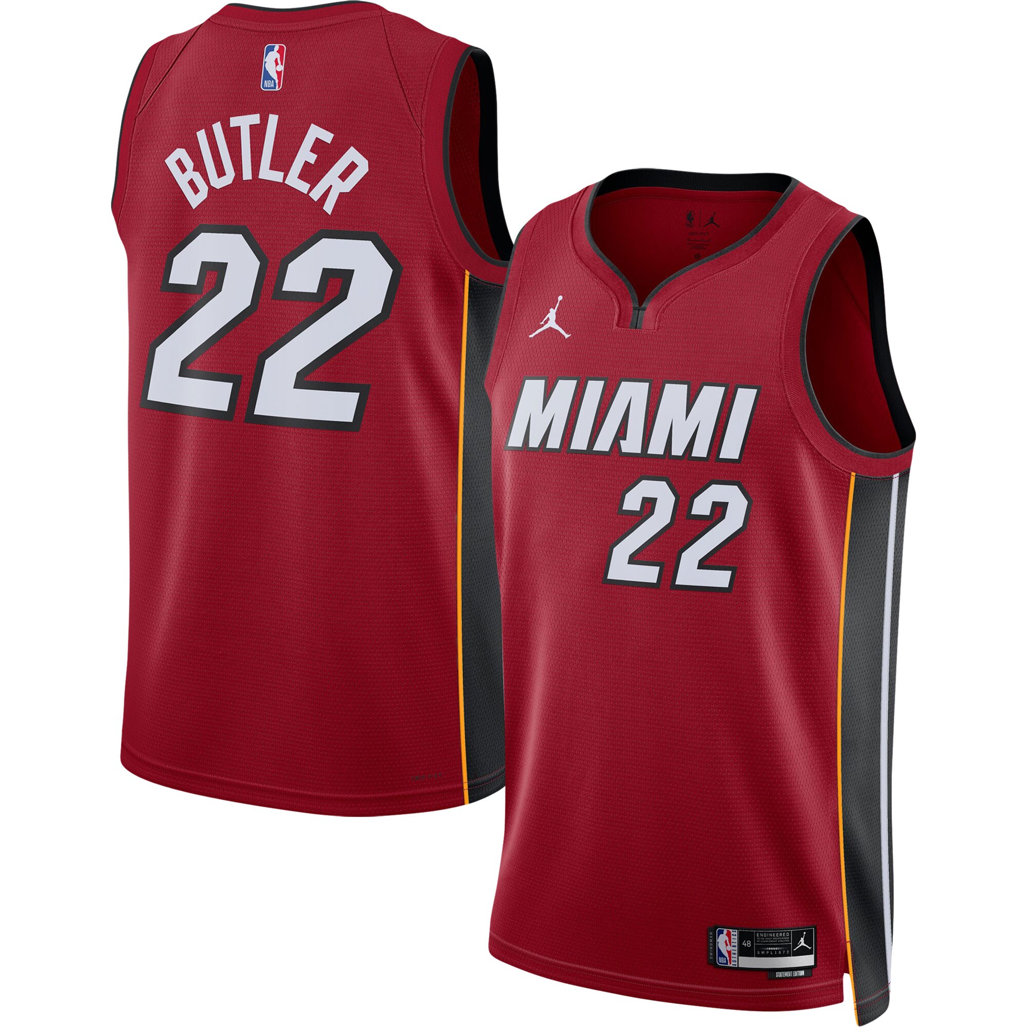 Jimmy Butler Miami Heat Jordan Brand Unisex Swingman Jersey - Statement Edition - Red cheap jerseys for sale - CheapJerseys.Shop