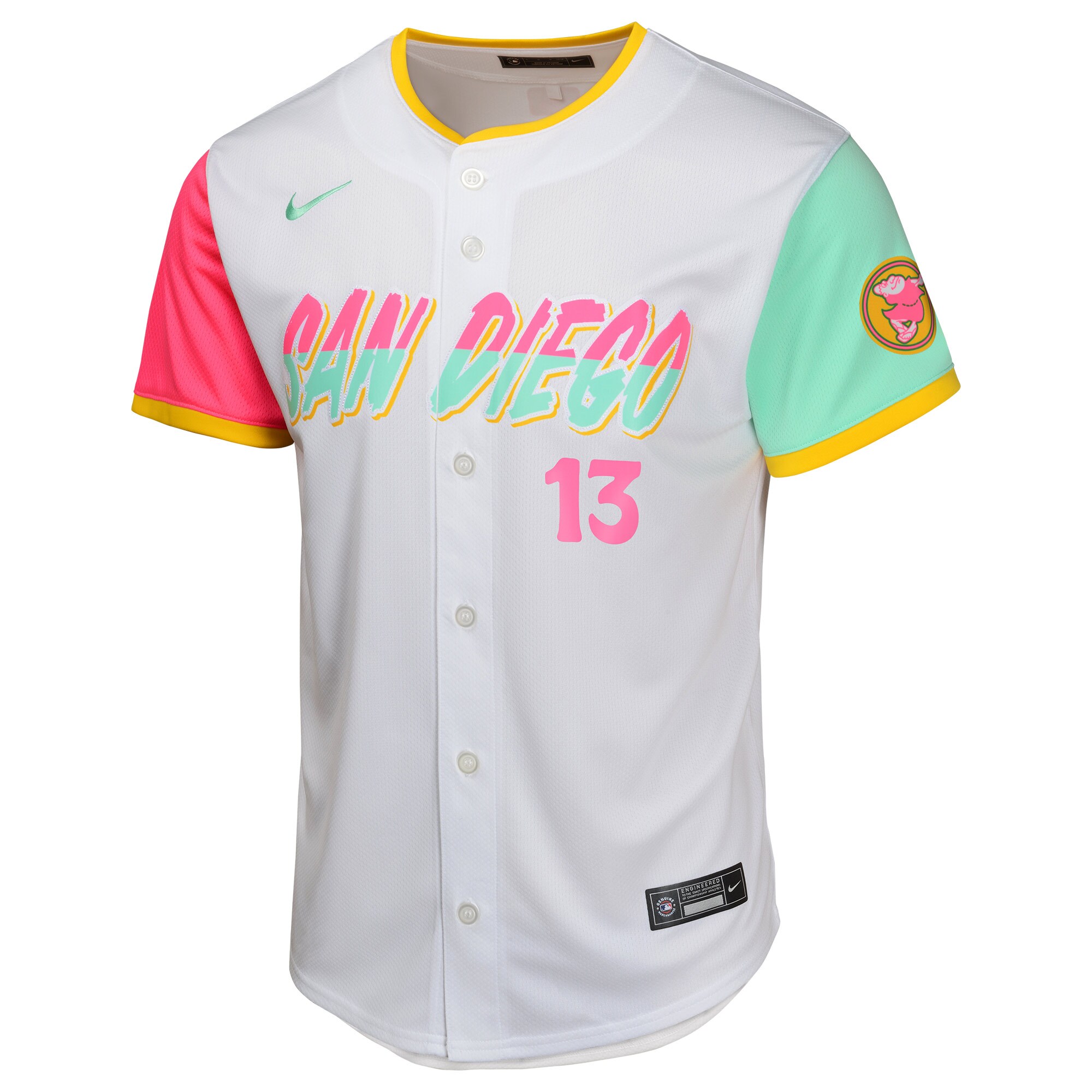 Manny Machado San Diego Padres Youth City Connect Limited Player Jersey - White cheap jerseys for sale - CheapJerseys.Shop