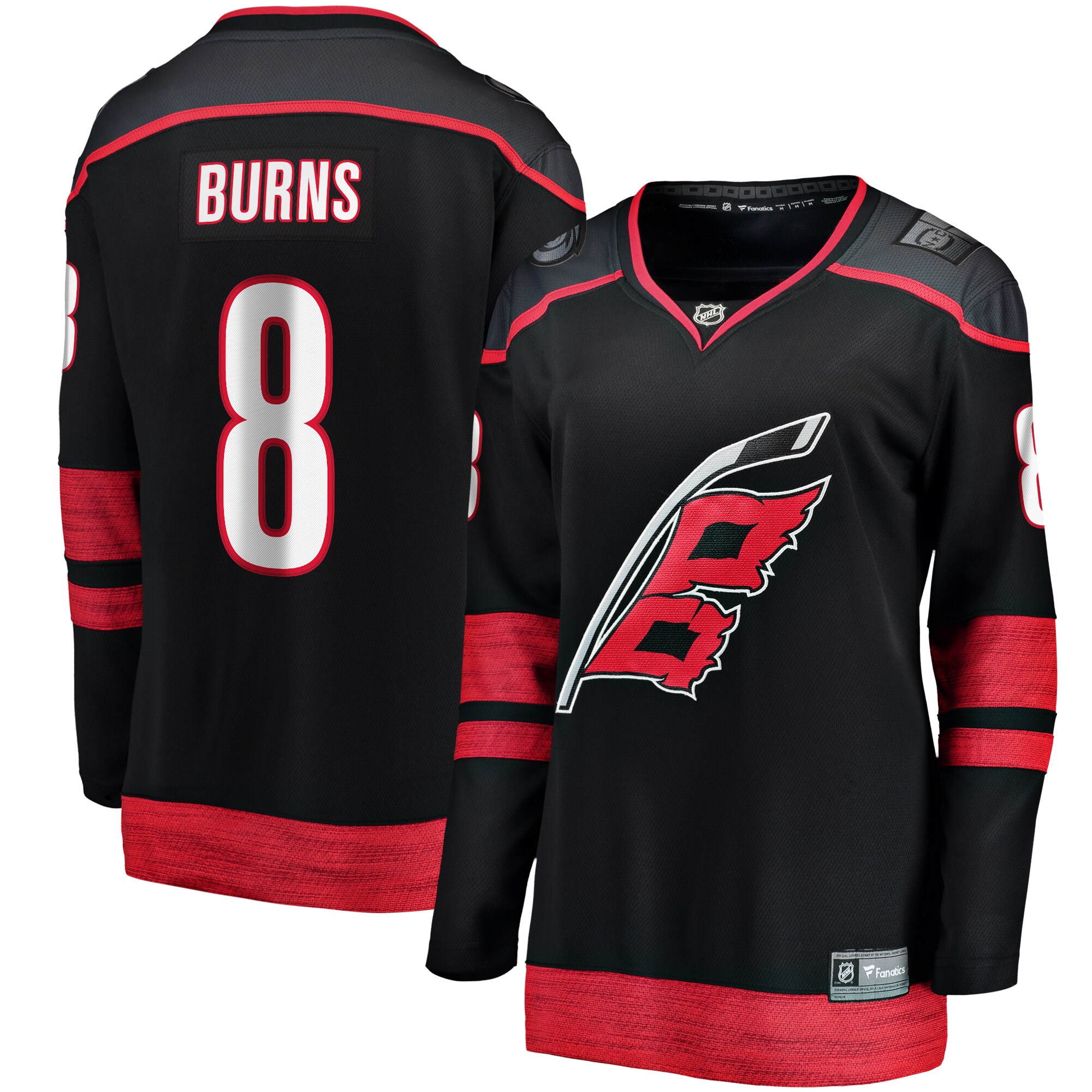 Carolina Hurricanes Fanatics Women's Home Breakaway Player Jersey - Black cheap jerseys for sale - CheapJerseys.Shop
